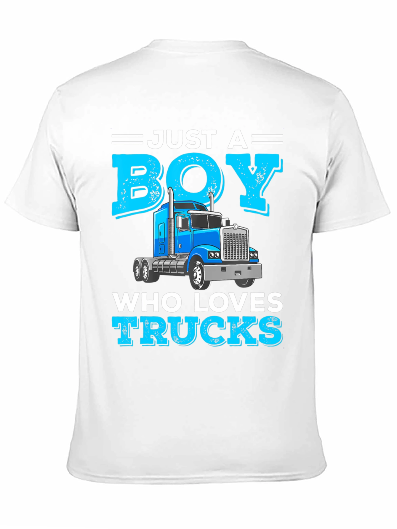 Just a Boy Who Loves Trucks T-Shirt