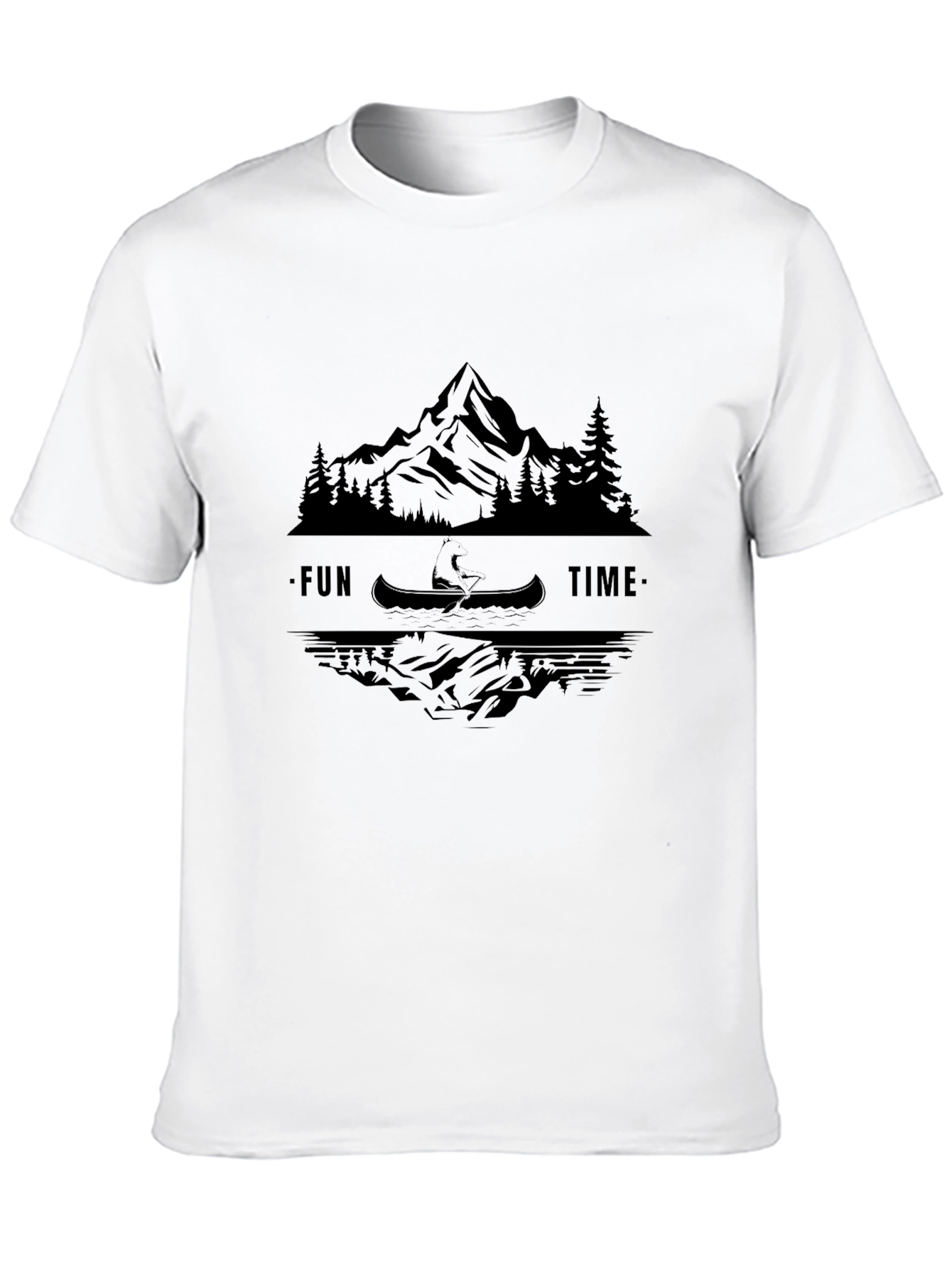 Fun Time Canoe Graphic Tee - Adventure Awaits!