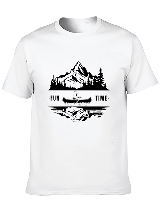 Fun Time Canoe Graphic Tee - Adventure Awaits!