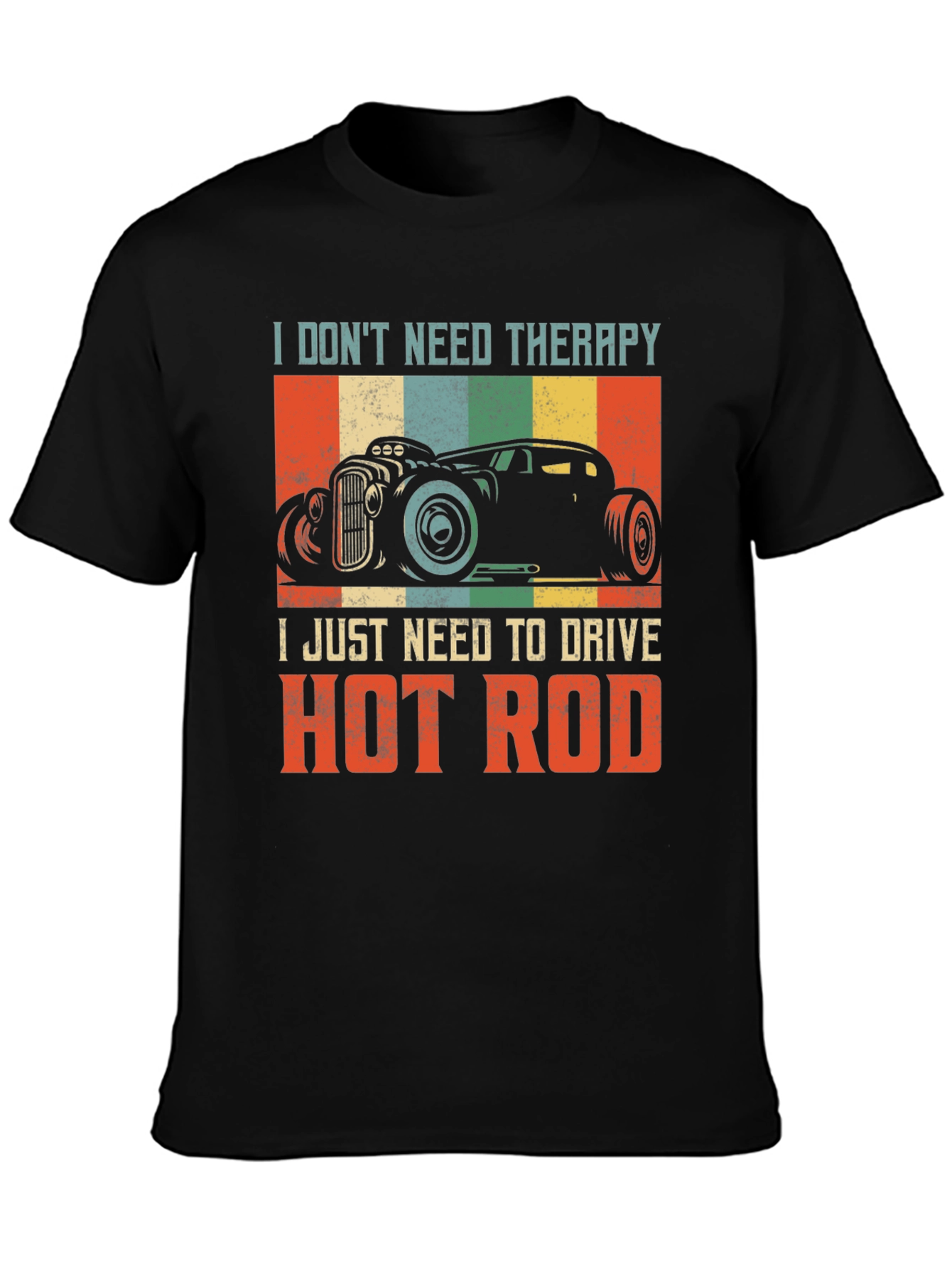 Hot Rod Therapy T-Shirt - Car Lovers Apparel