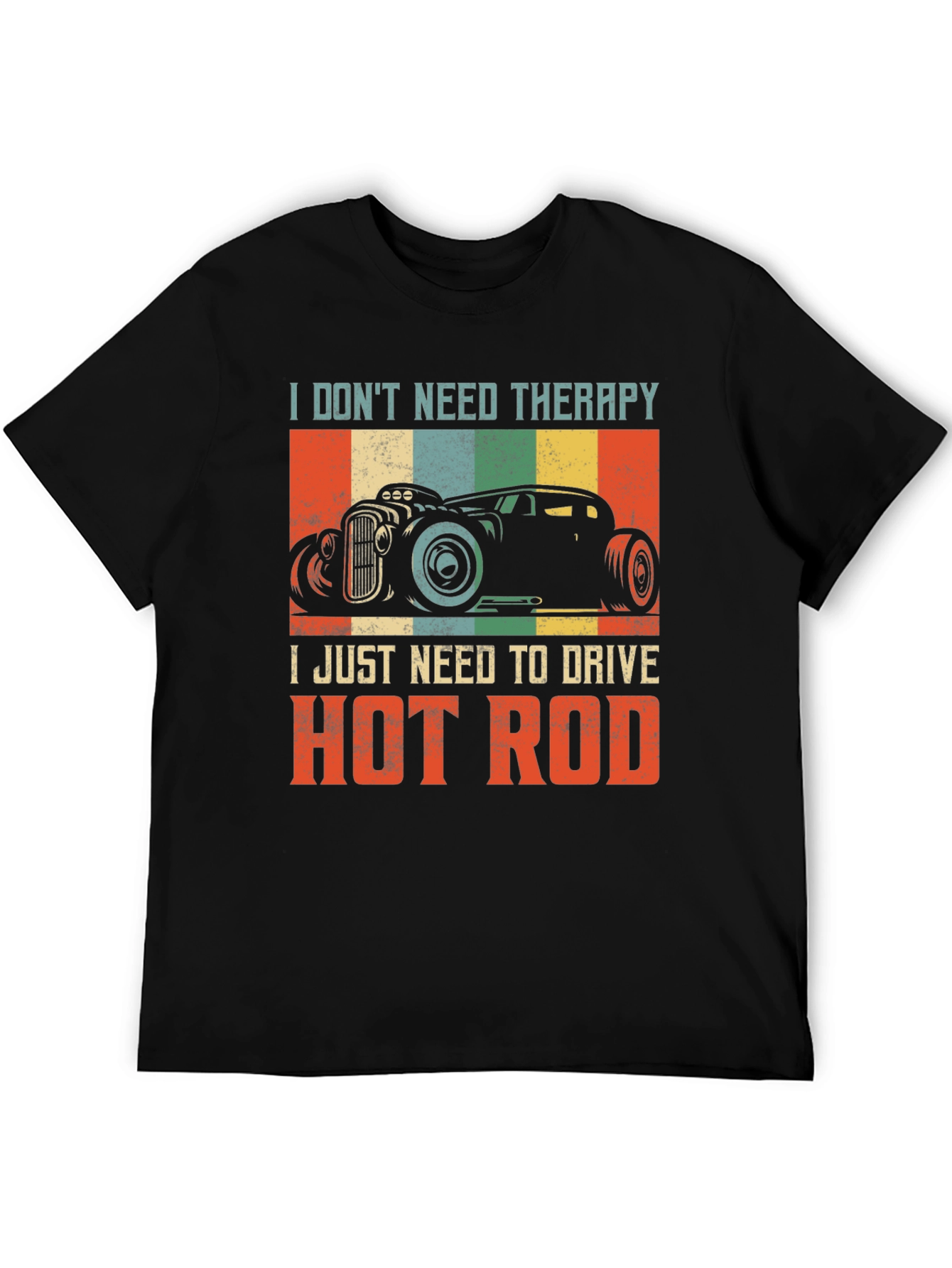 Hot Rod Therapy T-Shirt - Car Lovers Apparel