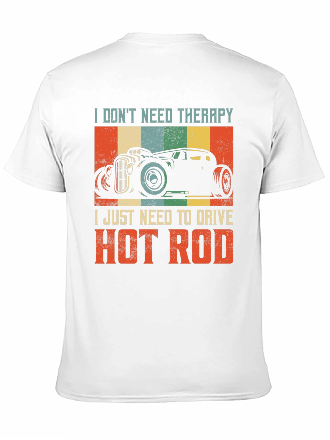 Hot Rod Therapy T-Shirt - Car Lovers Apparel