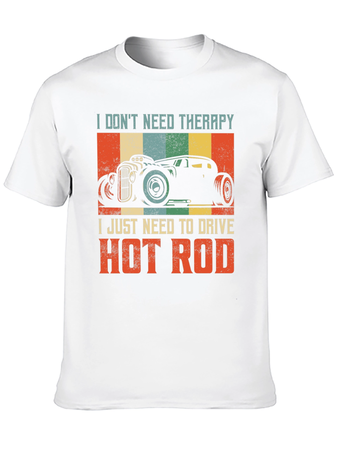 Hot Rod Therapy T-Shirt - Car Lovers Apparel