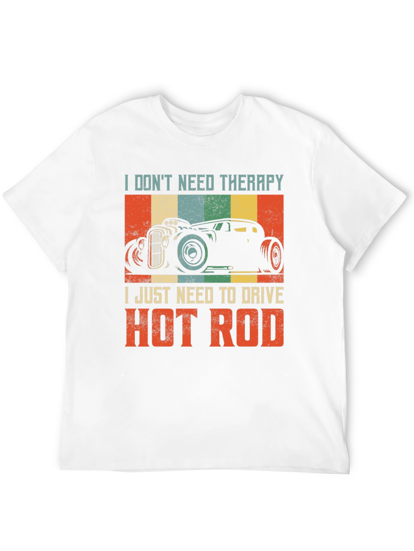 Hot Rod Therapy T-Shirt - Car Lovers Apparel
