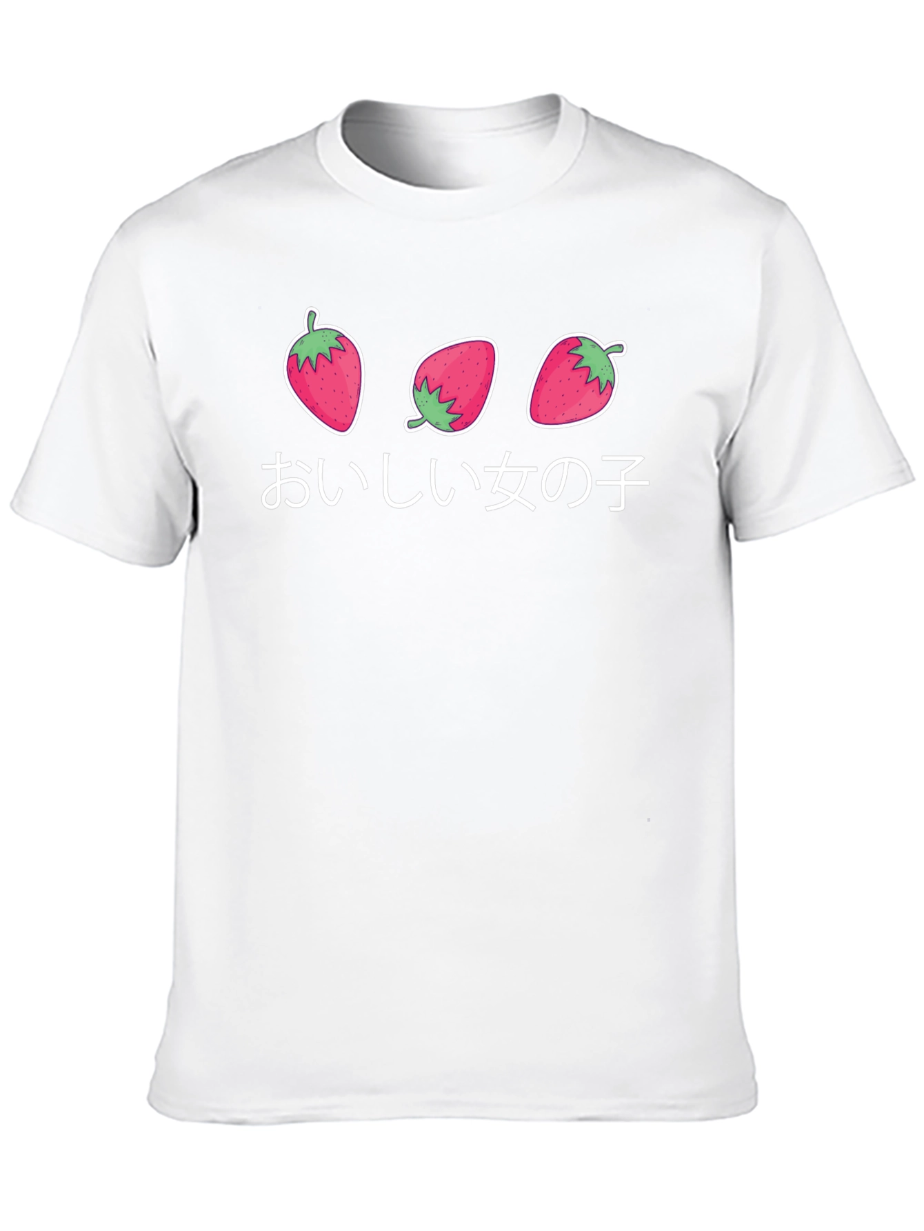 Strawberry Kawaii T-Shirt - Delicious Girl