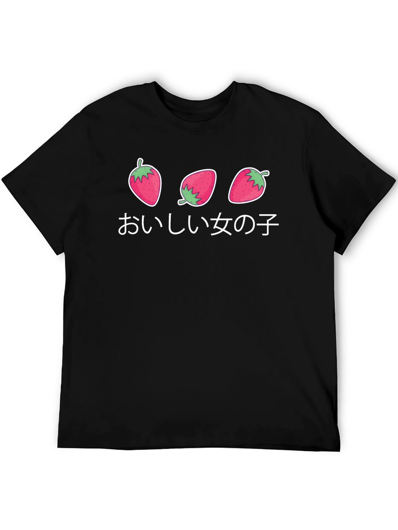 Strawberry Kawaii T-Shirt - Delicious Girl