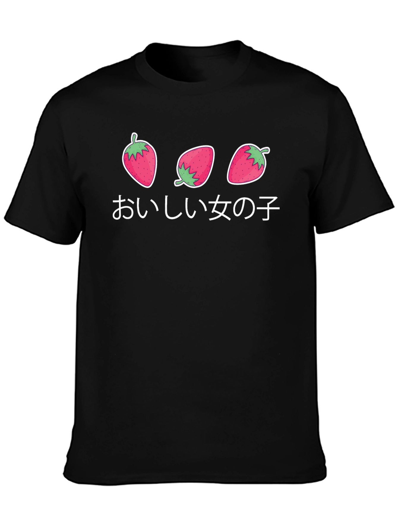 Strawberry Kawaii T-Shirt - Delicious Girl