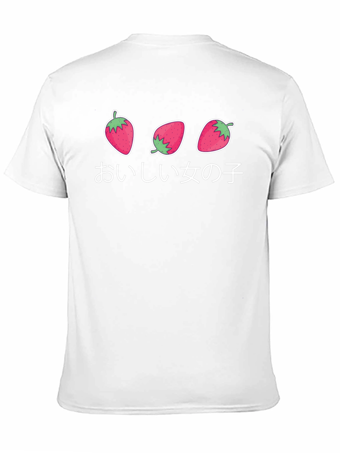 Strawberry Kawaii T-Shirt - Delicious Girl