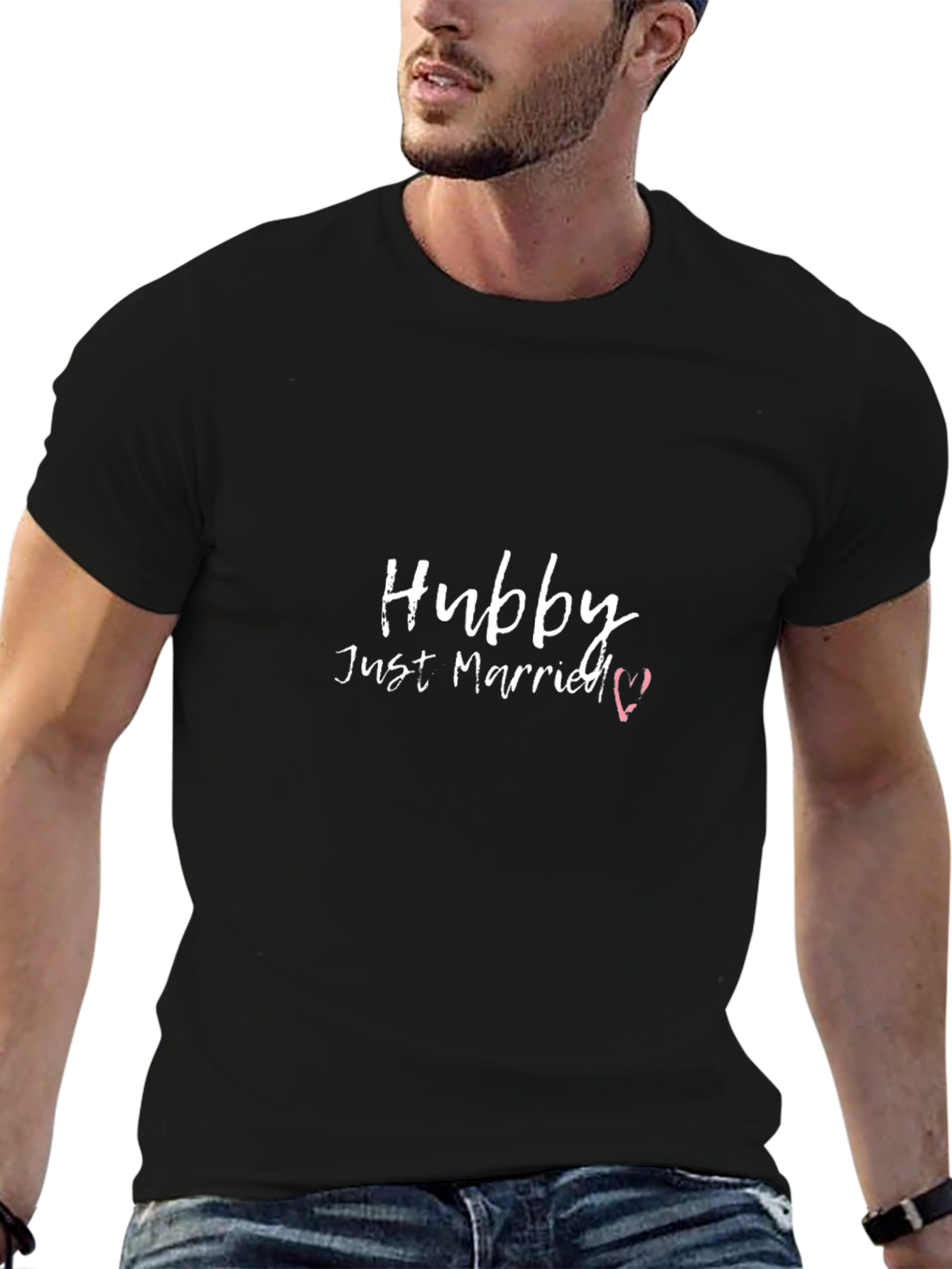 Hubby Just Married Graphic Tee