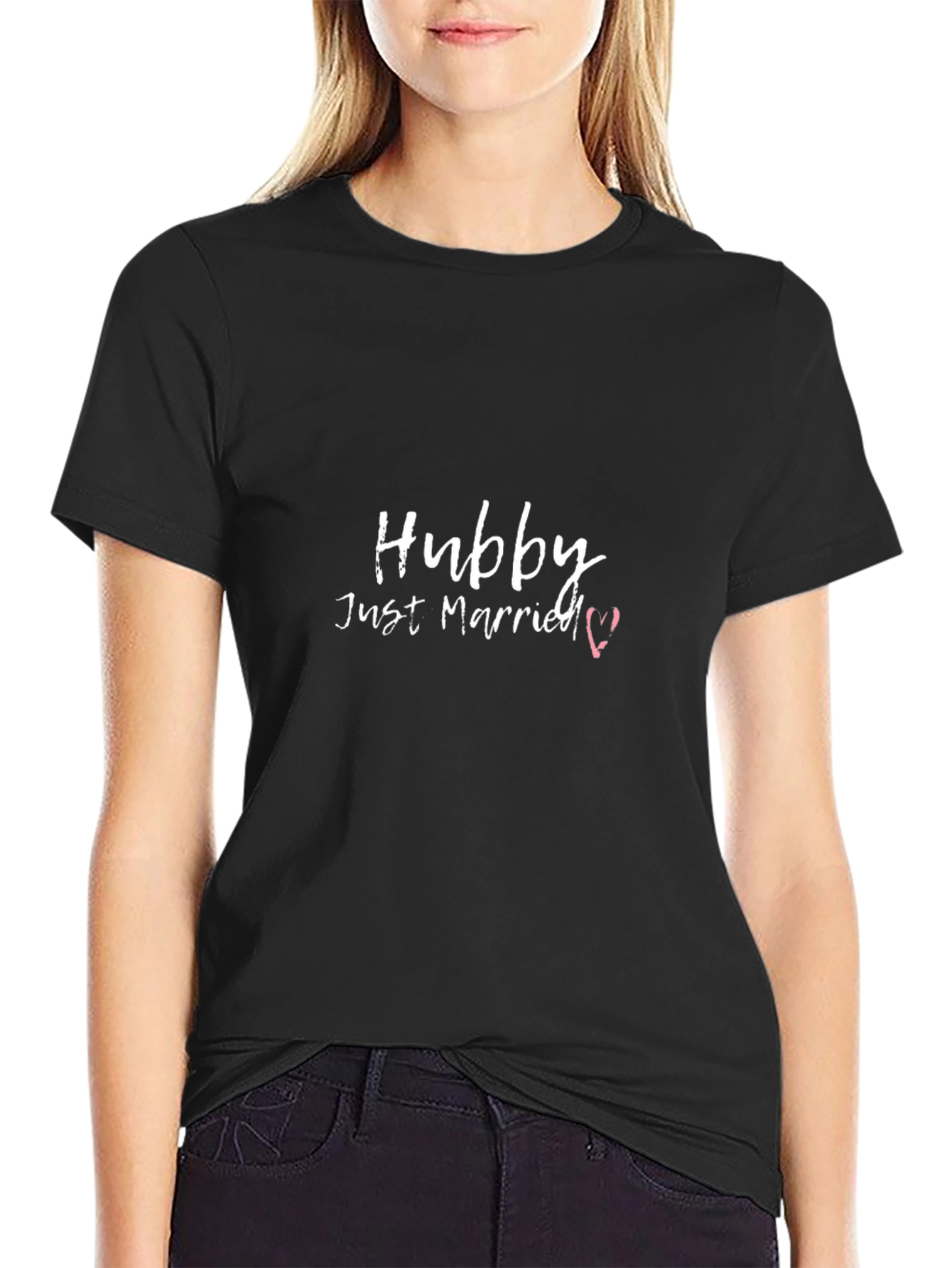 Hubby Just Married Graphic Tee
