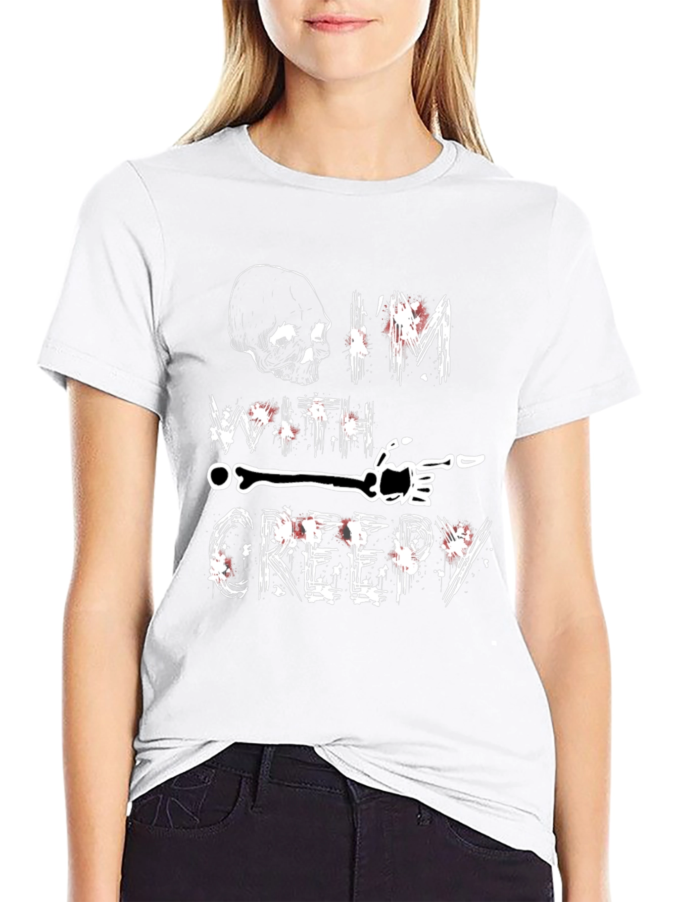 Im With Creepy T-Shirt