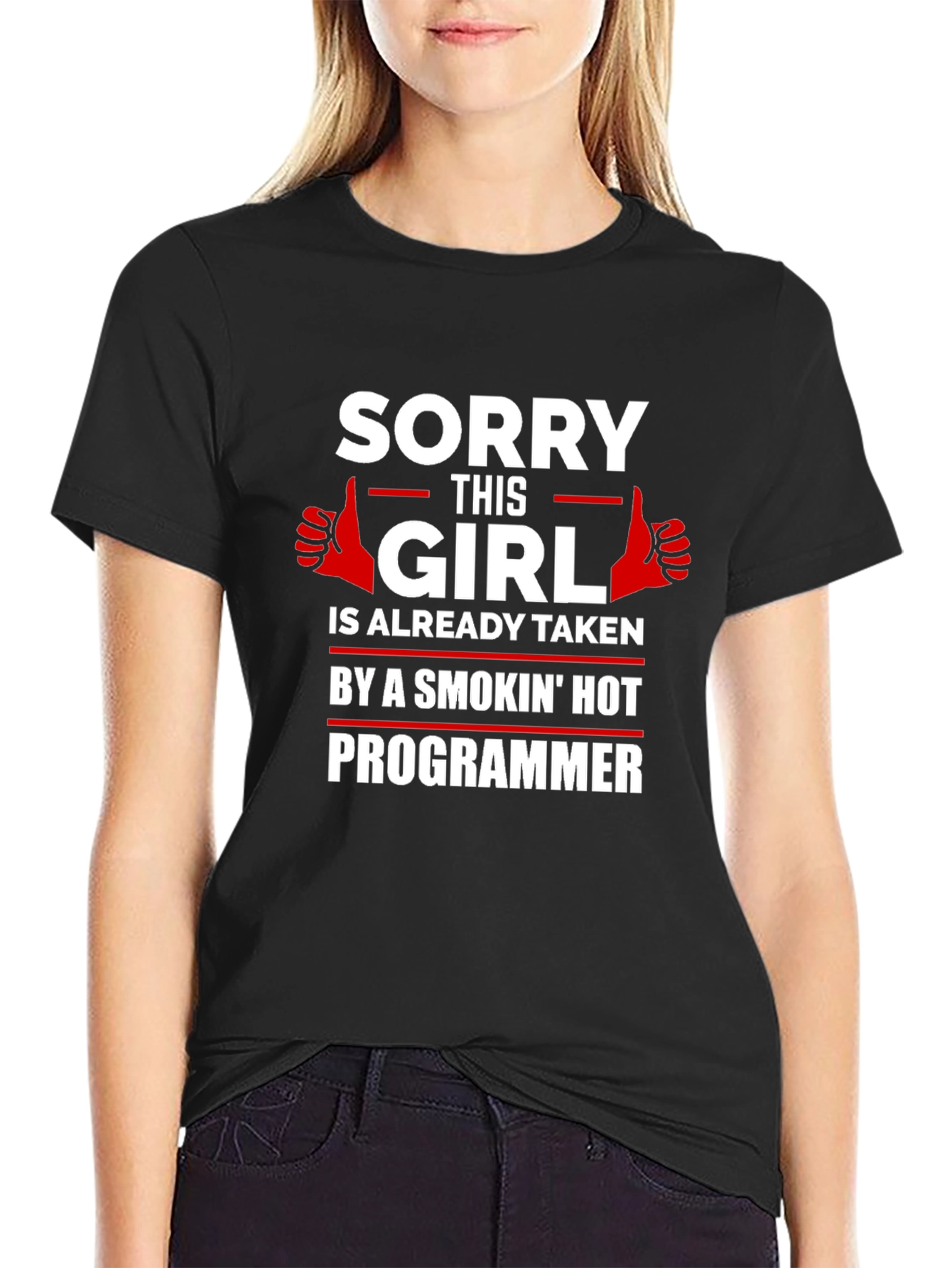 Sorry This Girl Is Taken Programmer T-Shirt