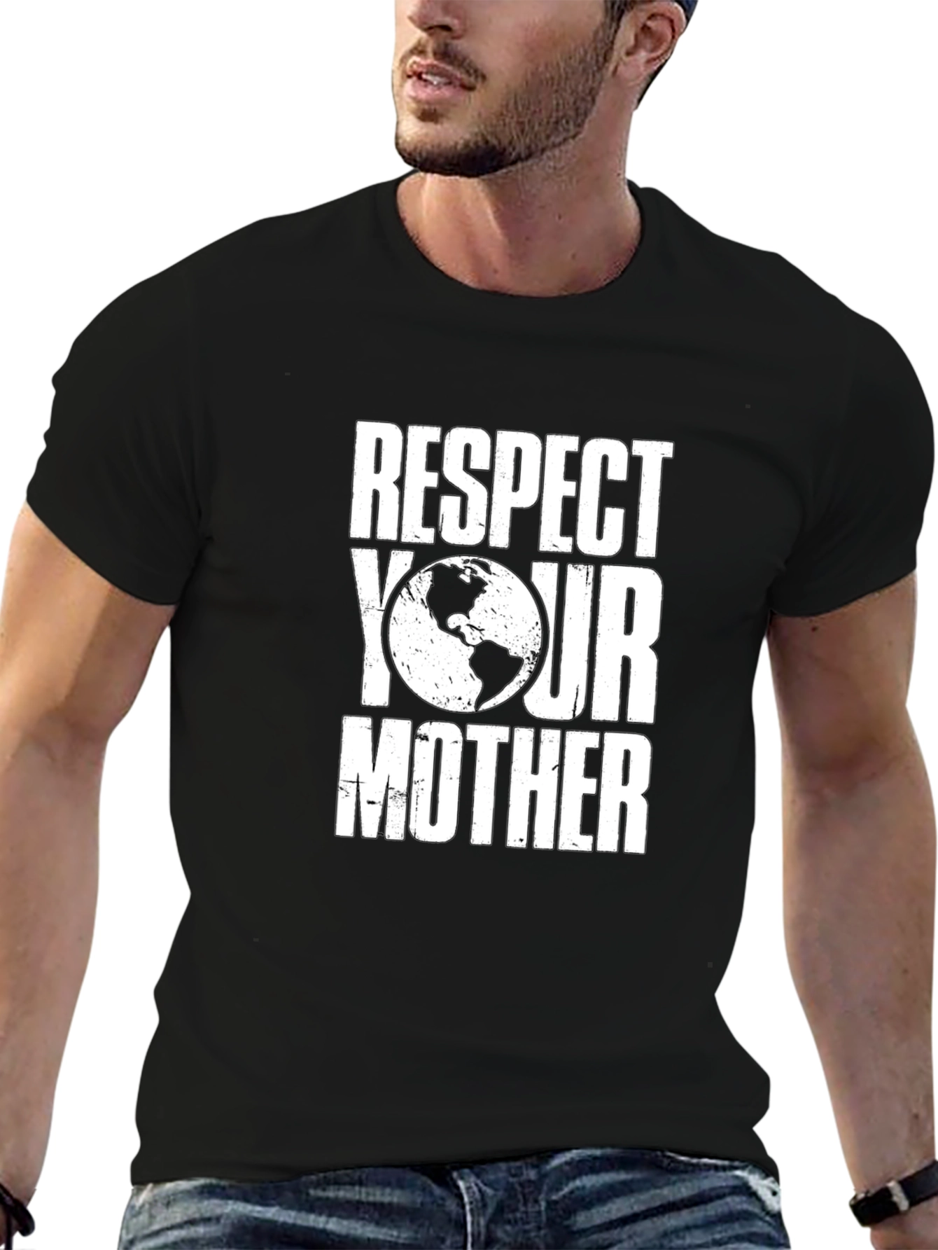 Respect Your Mother Earth Graphic T-Shirt