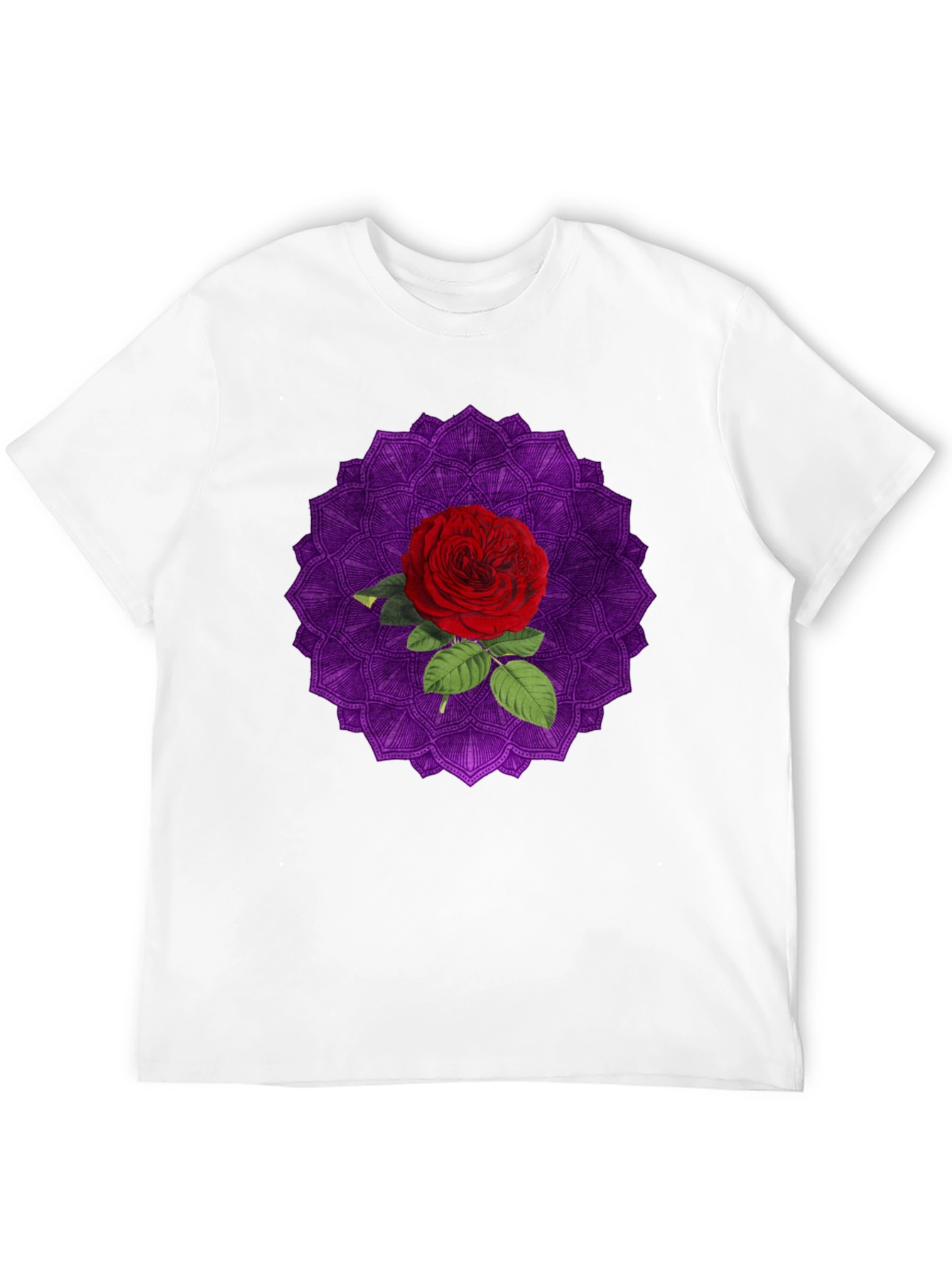 Rose Mandala Graphic Tee