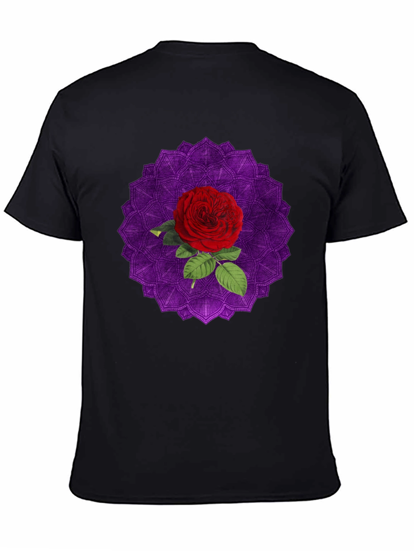 Rose Mandala Graphic Tee