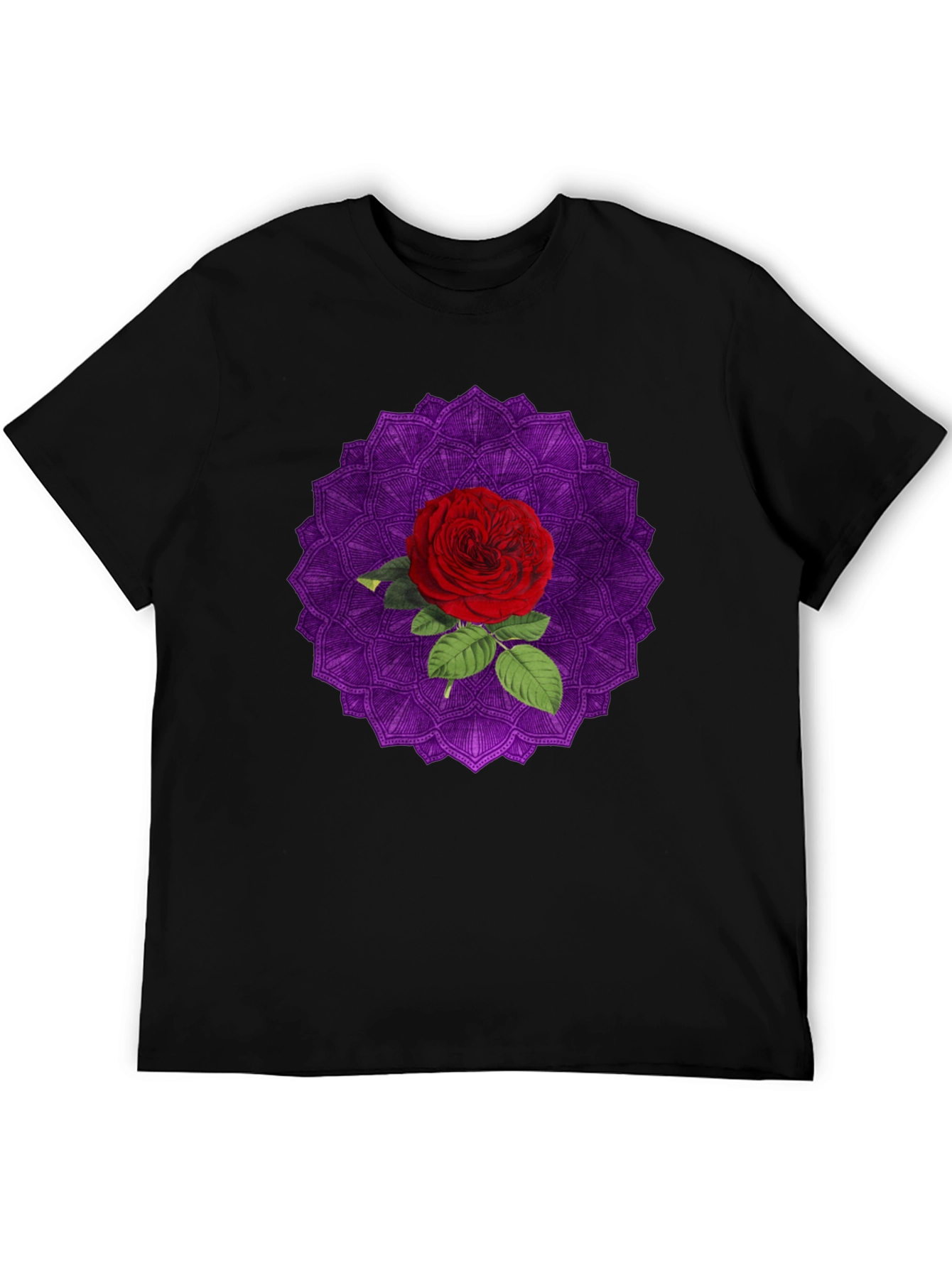 Rose Mandala Graphic Tee