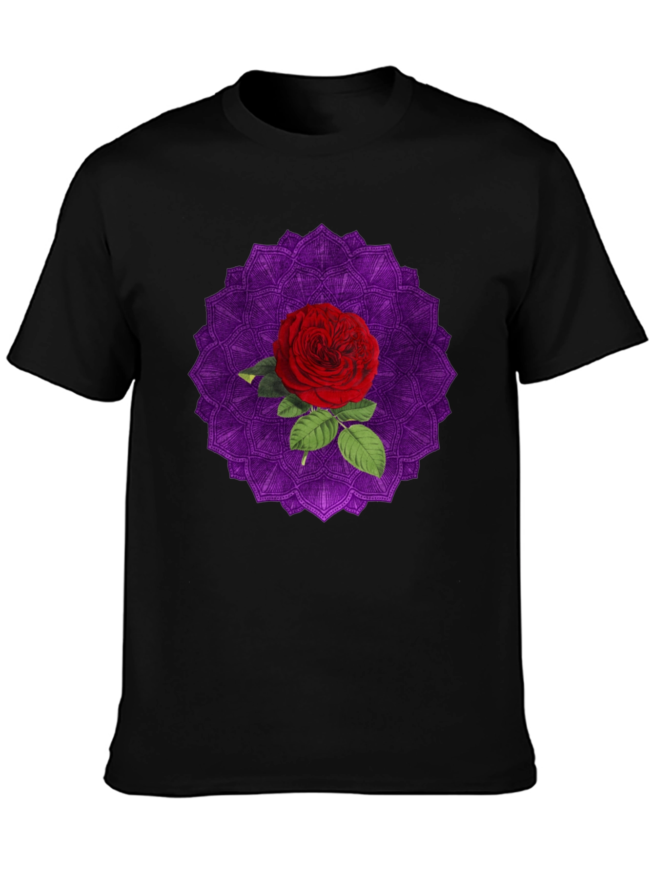 Rose Mandala Graphic Tee