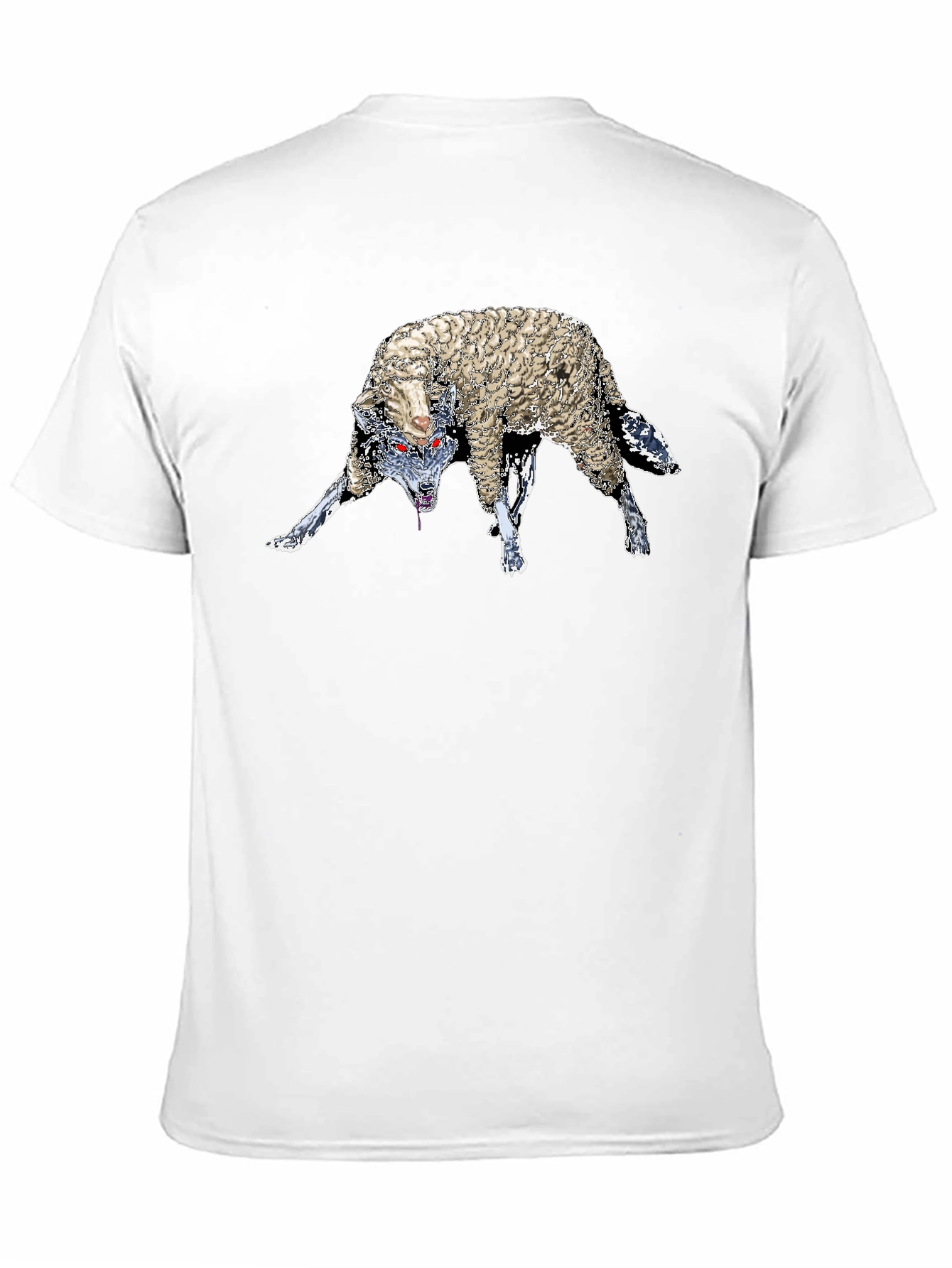 Wolf in Sheeps Clothing Graphic Tee - Black