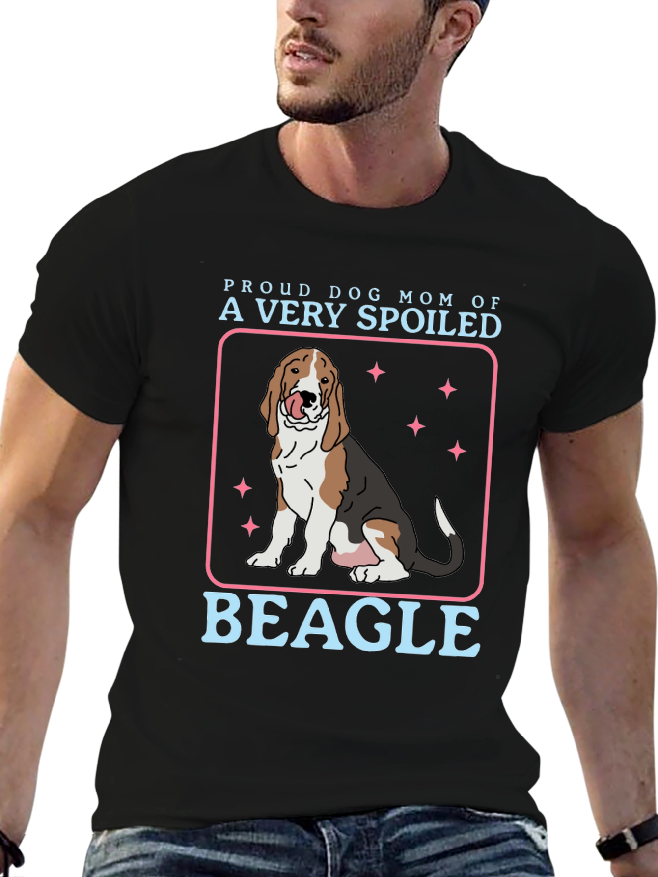 Proud Dog Mom Beagle T-Shirt