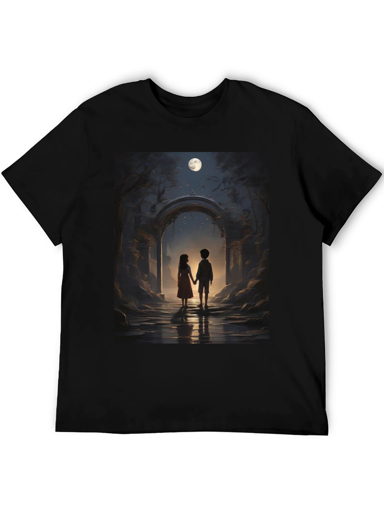 Romantic Moonlit Walk T-Shirt