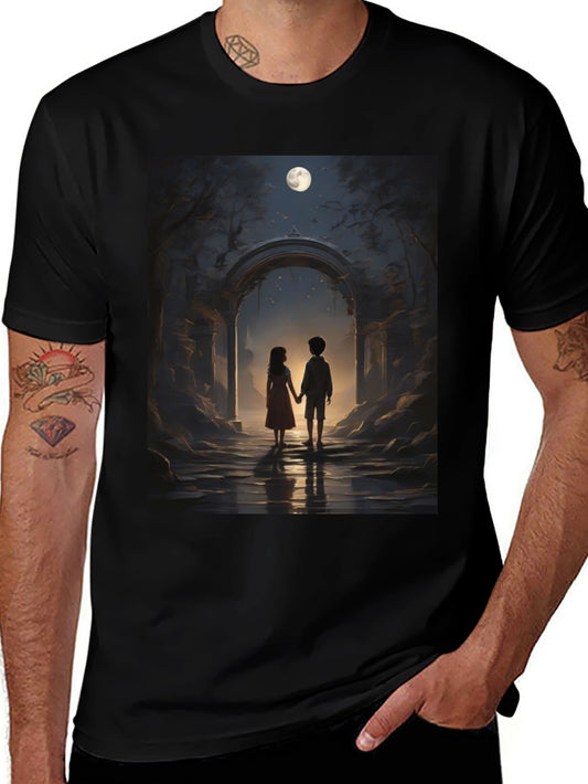 Romantic Moonlit Walk T-Shirt