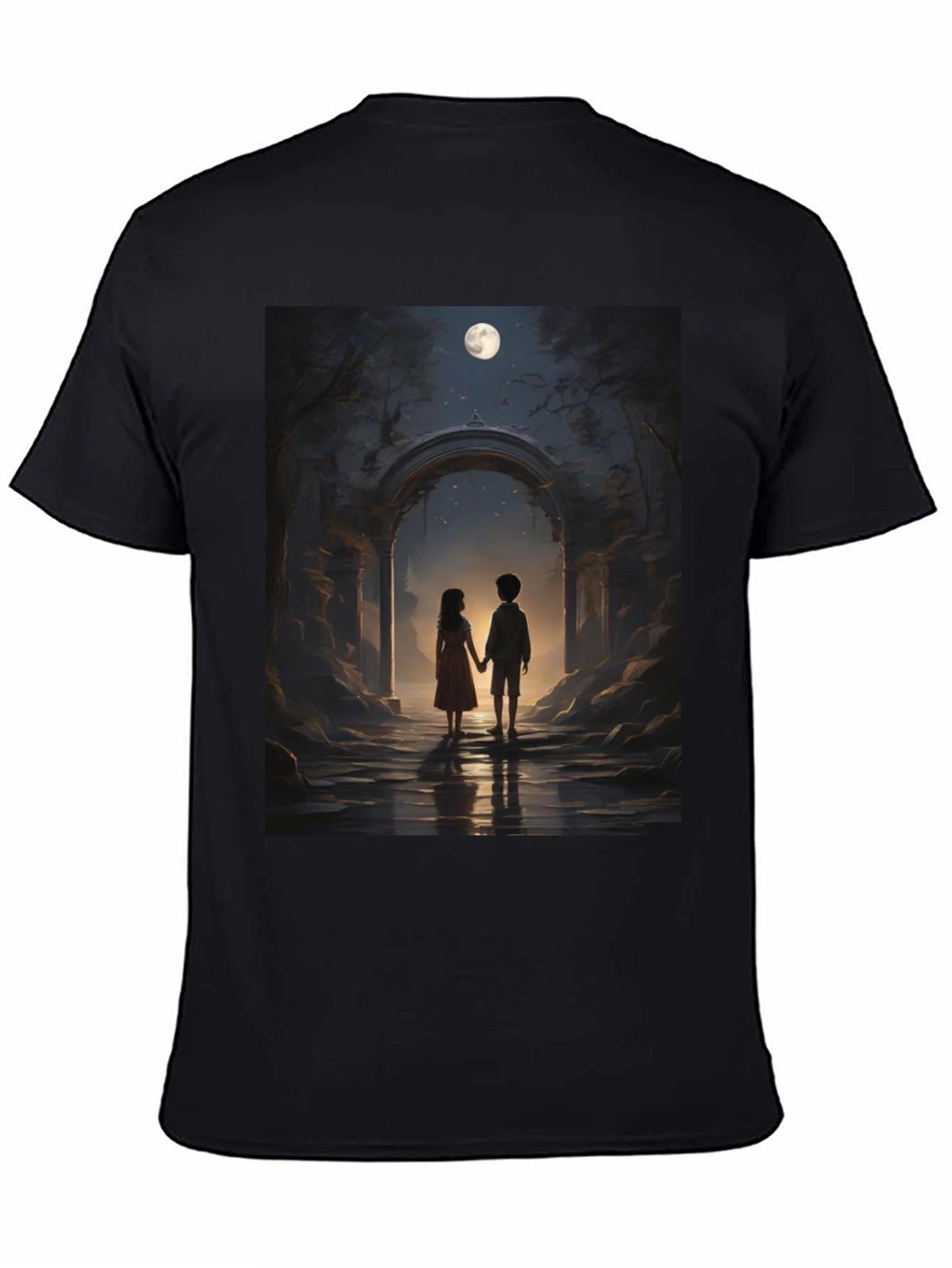 Romantic Moonlit Walk T-Shirt