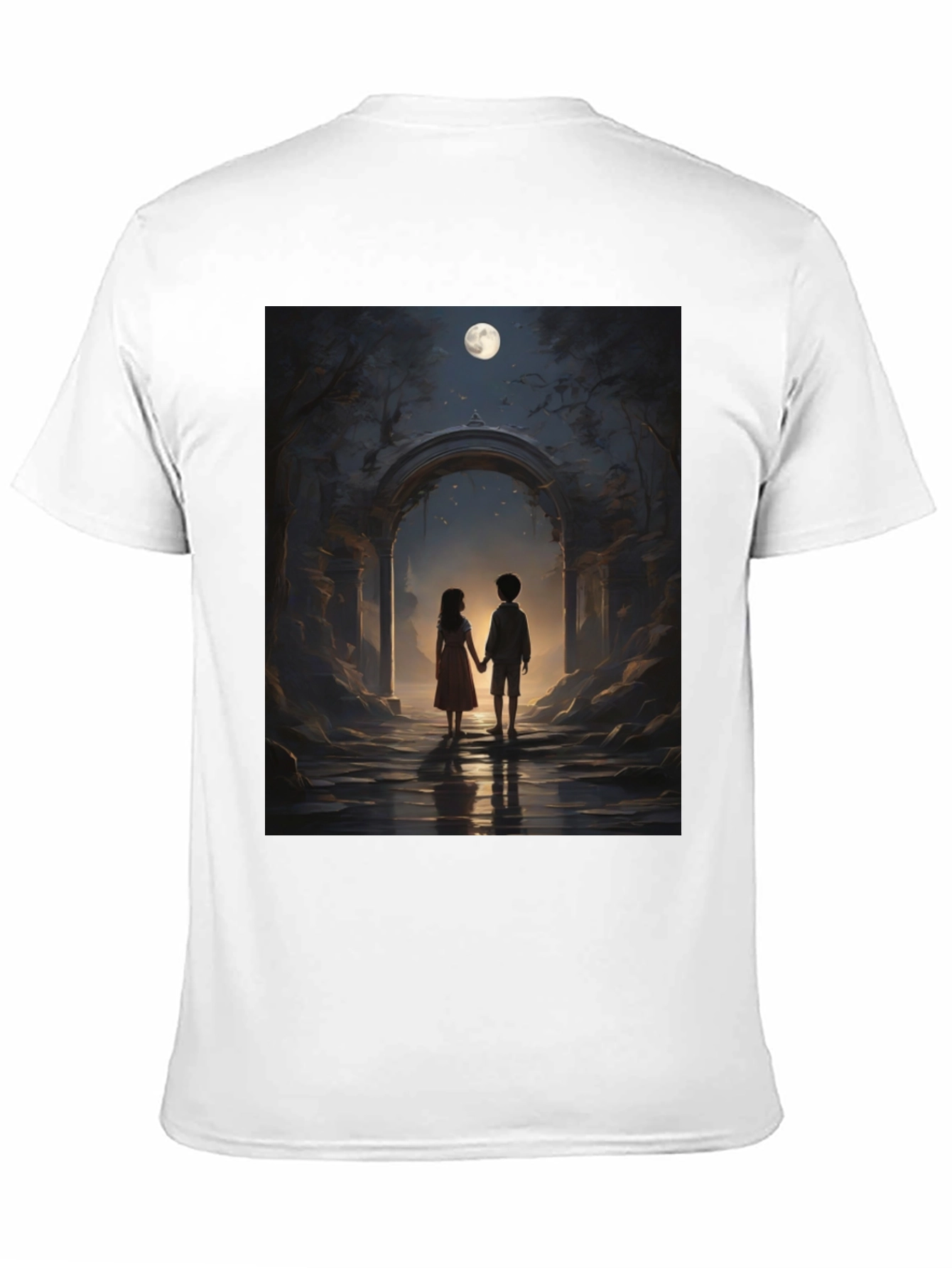 Romantic Moonlit Walk T-Shirt