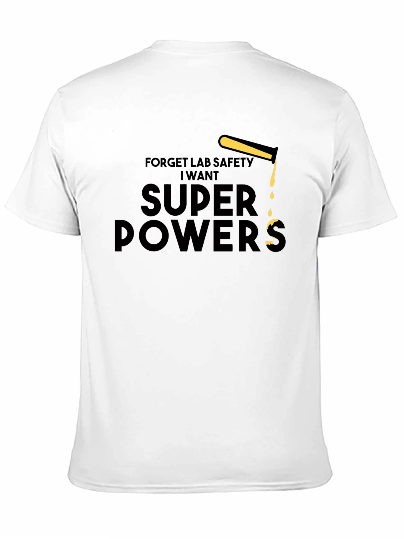 Super Powers Black T-Shirt