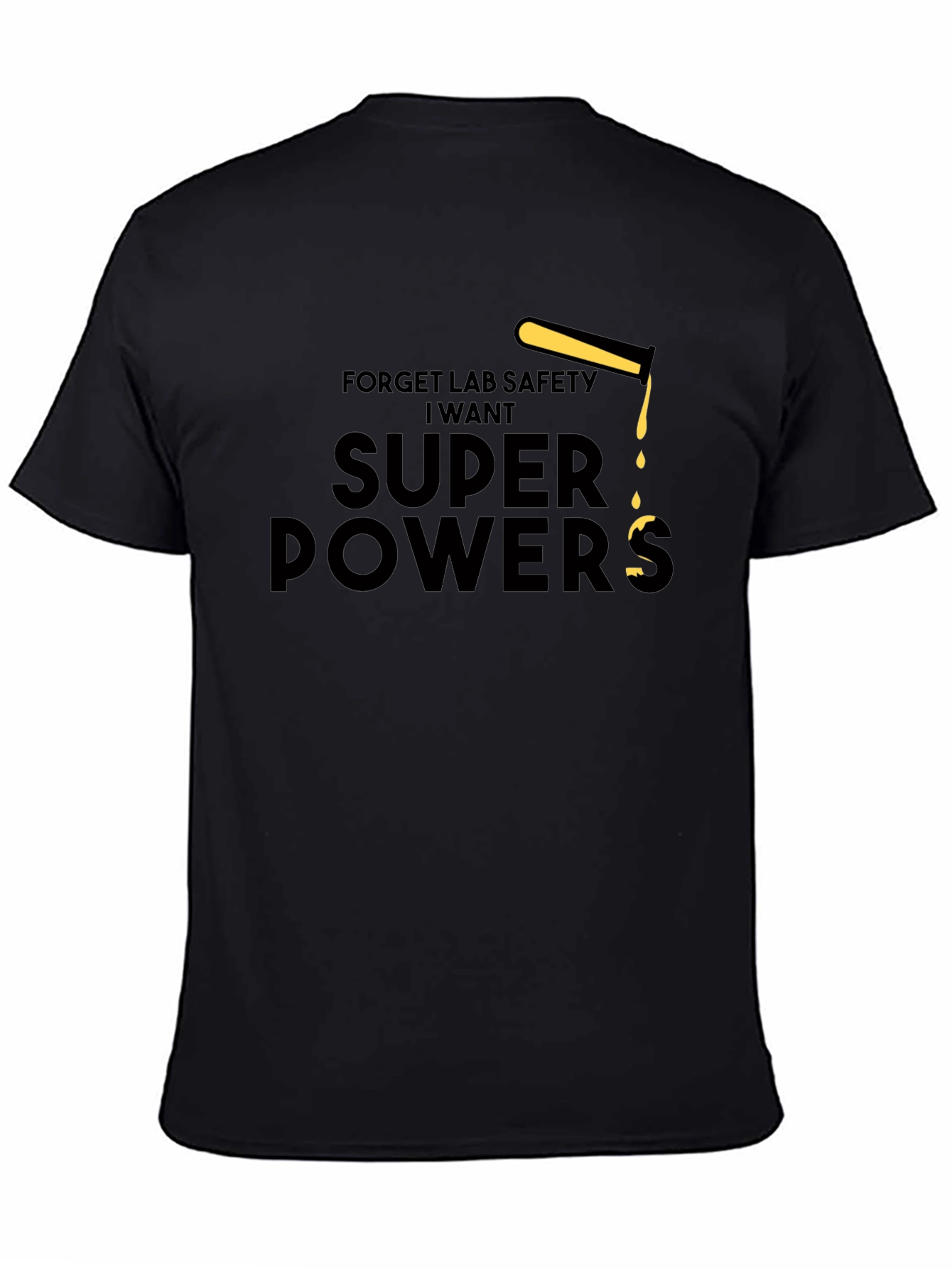 Super Powers Black T-Shirt