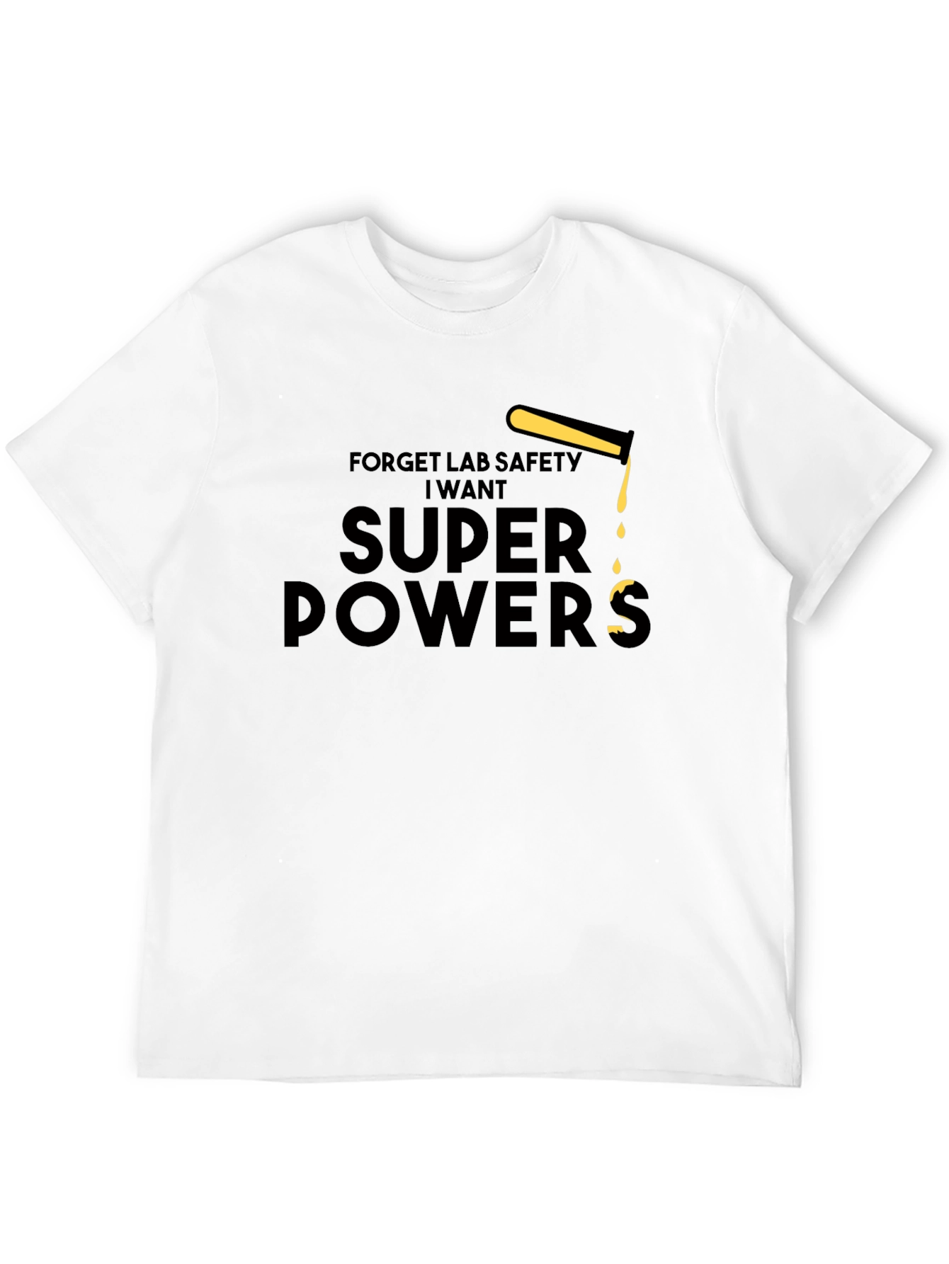 Super Powers Black T-Shirt