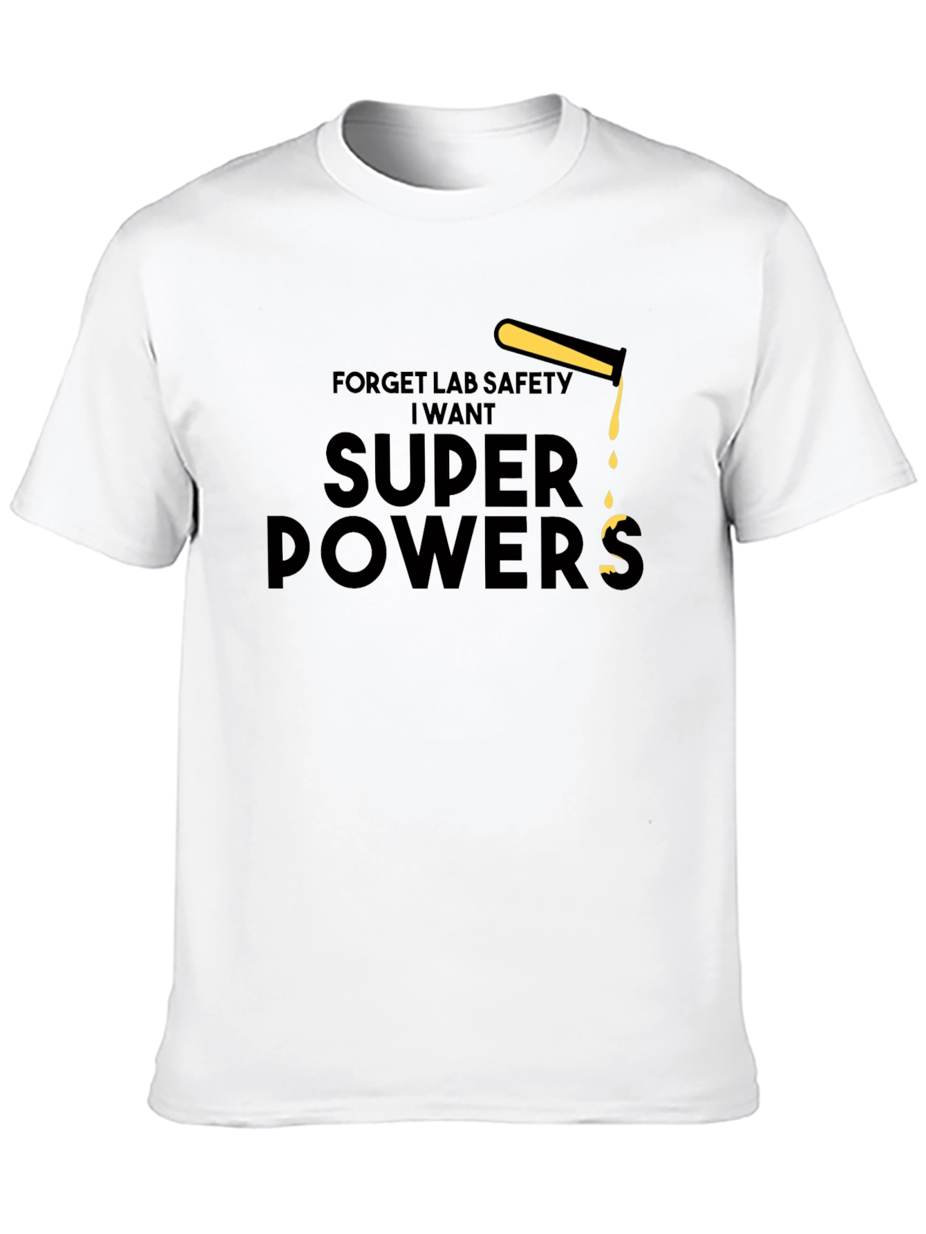 Super Powers Black T-Shirt
