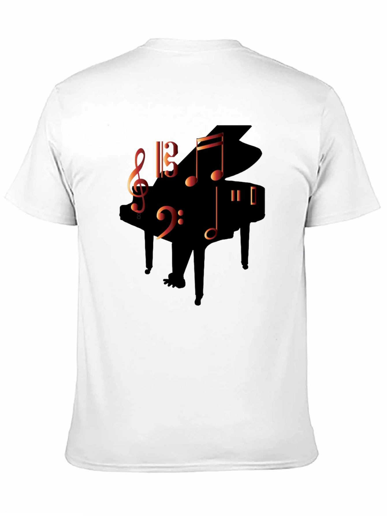 Music Lovers Piano T-Shirt