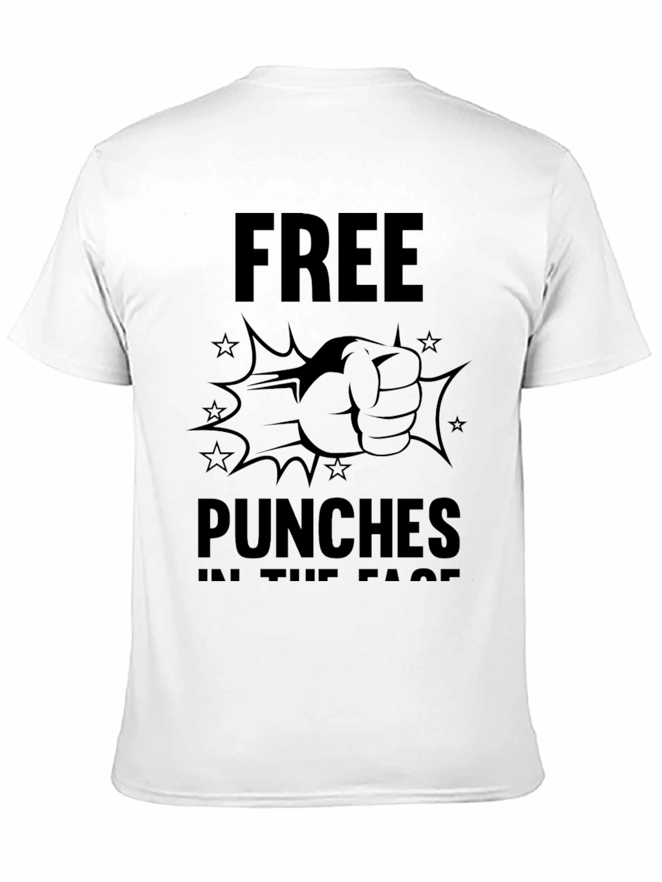 Free Punches T-Shirt: Bold Graphic Tee