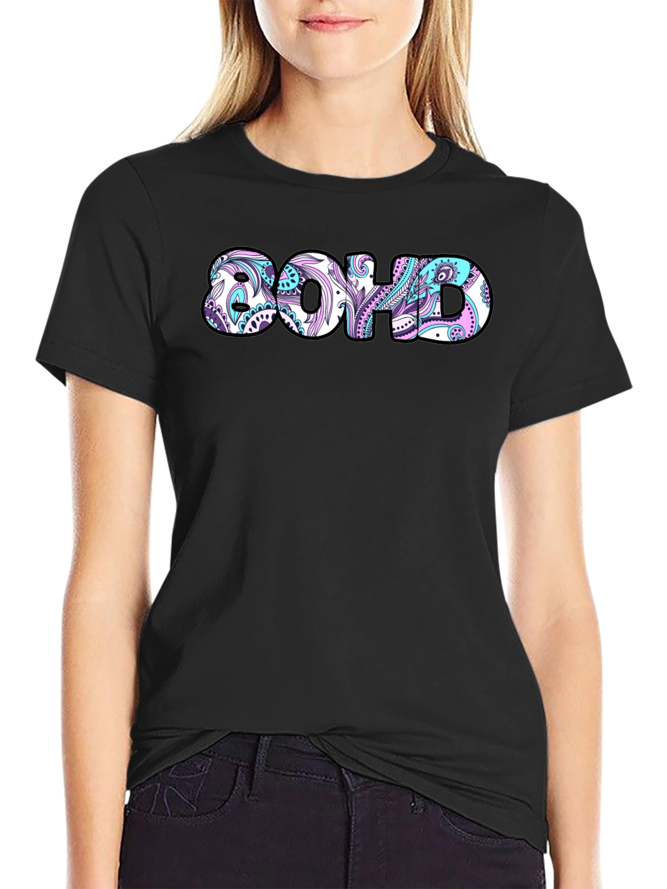 Patterned Boho T-Shirt