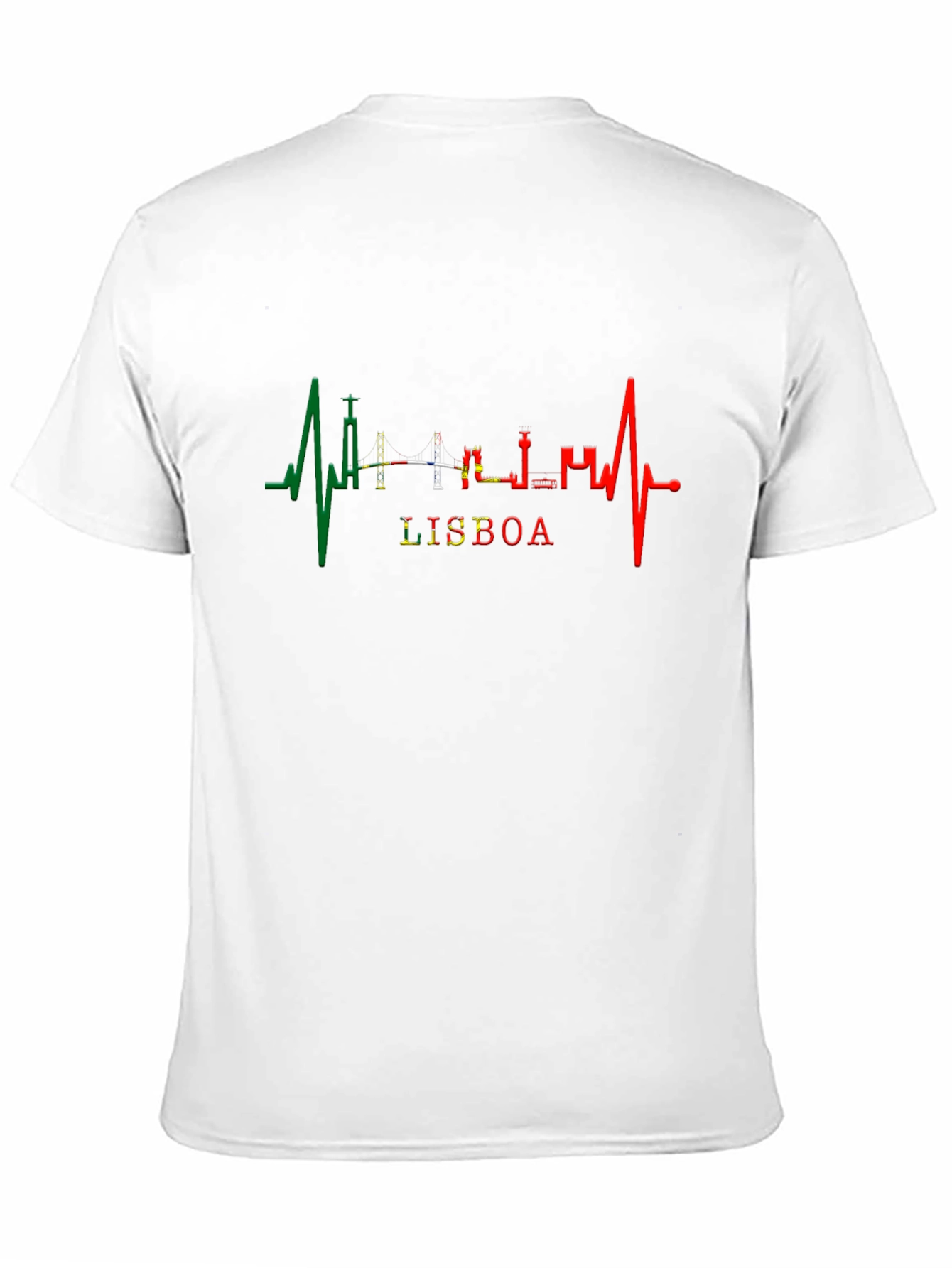 Lisboa Heartbeat T-Shirt - Black