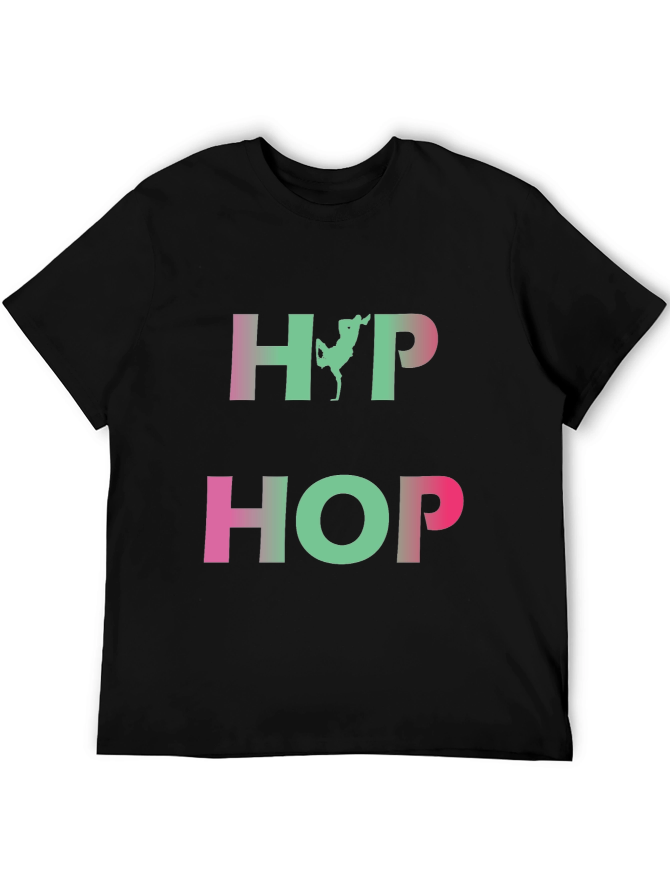 Hip Hop Graphic Tee - Trendy Casual Wear