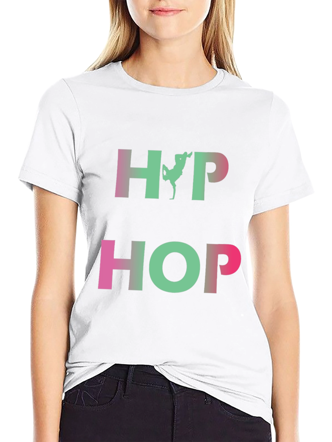 Hip Hop Graphic Tee - Trendy Casual Wear