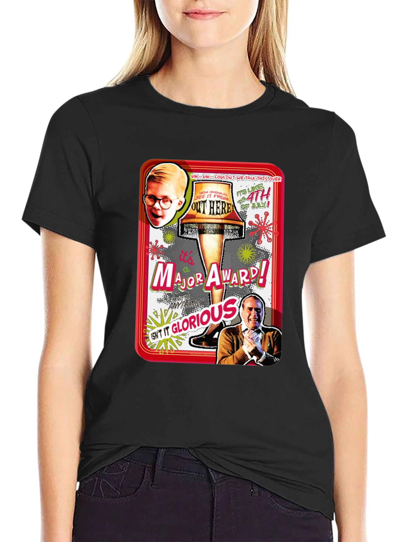 A Christmas Story Leg Lamp T-Shirt