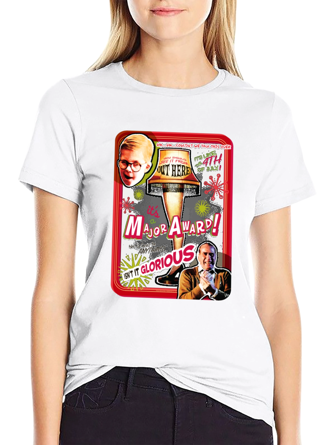 A Christmas Story Leg Lamp T-Shirt