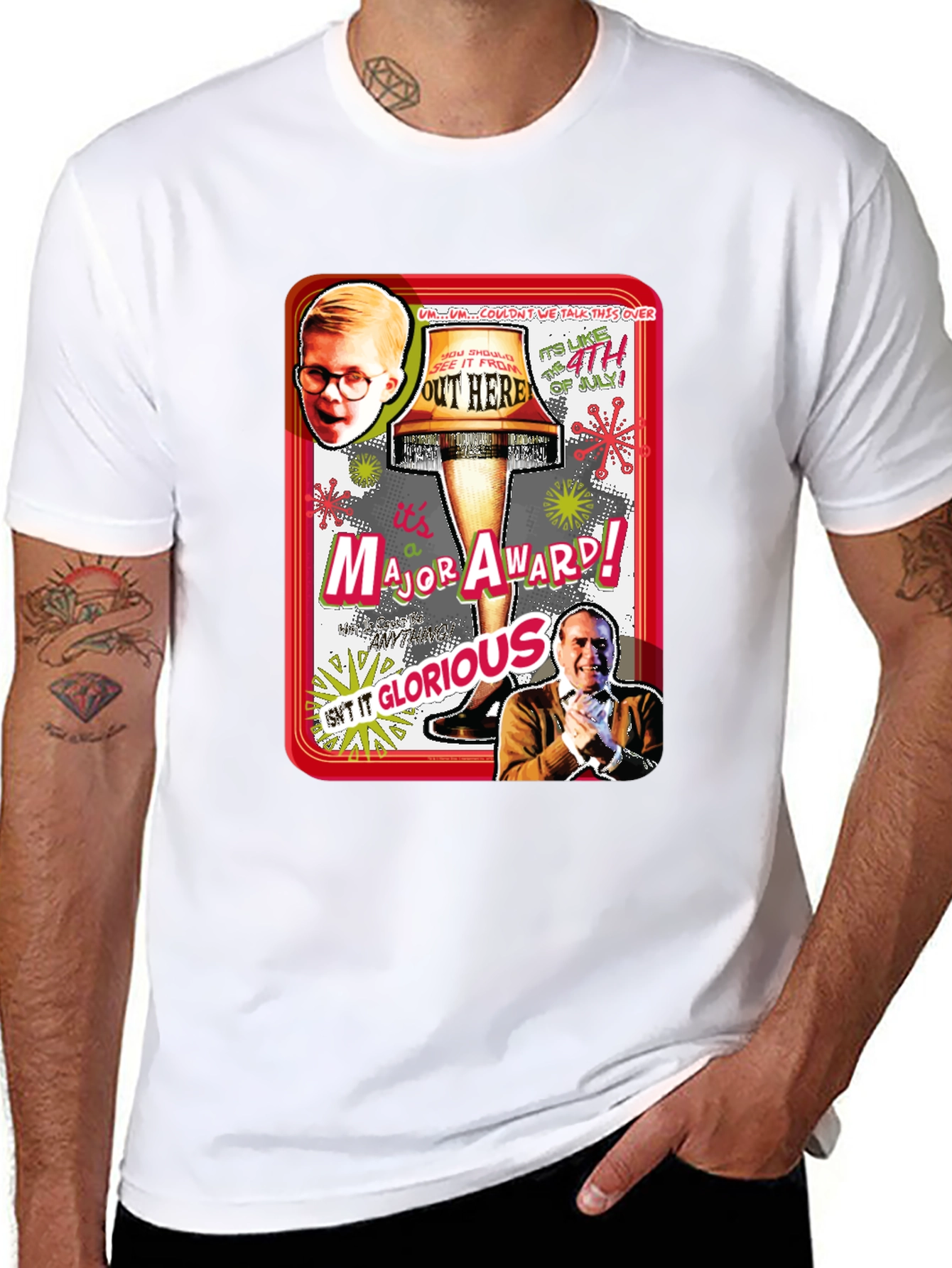 A Christmas Story Leg Lamp T-Shirt