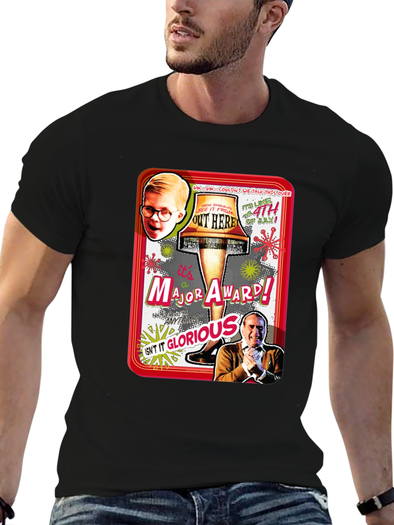 A Christmas Story Leg Lamp T-Shirt