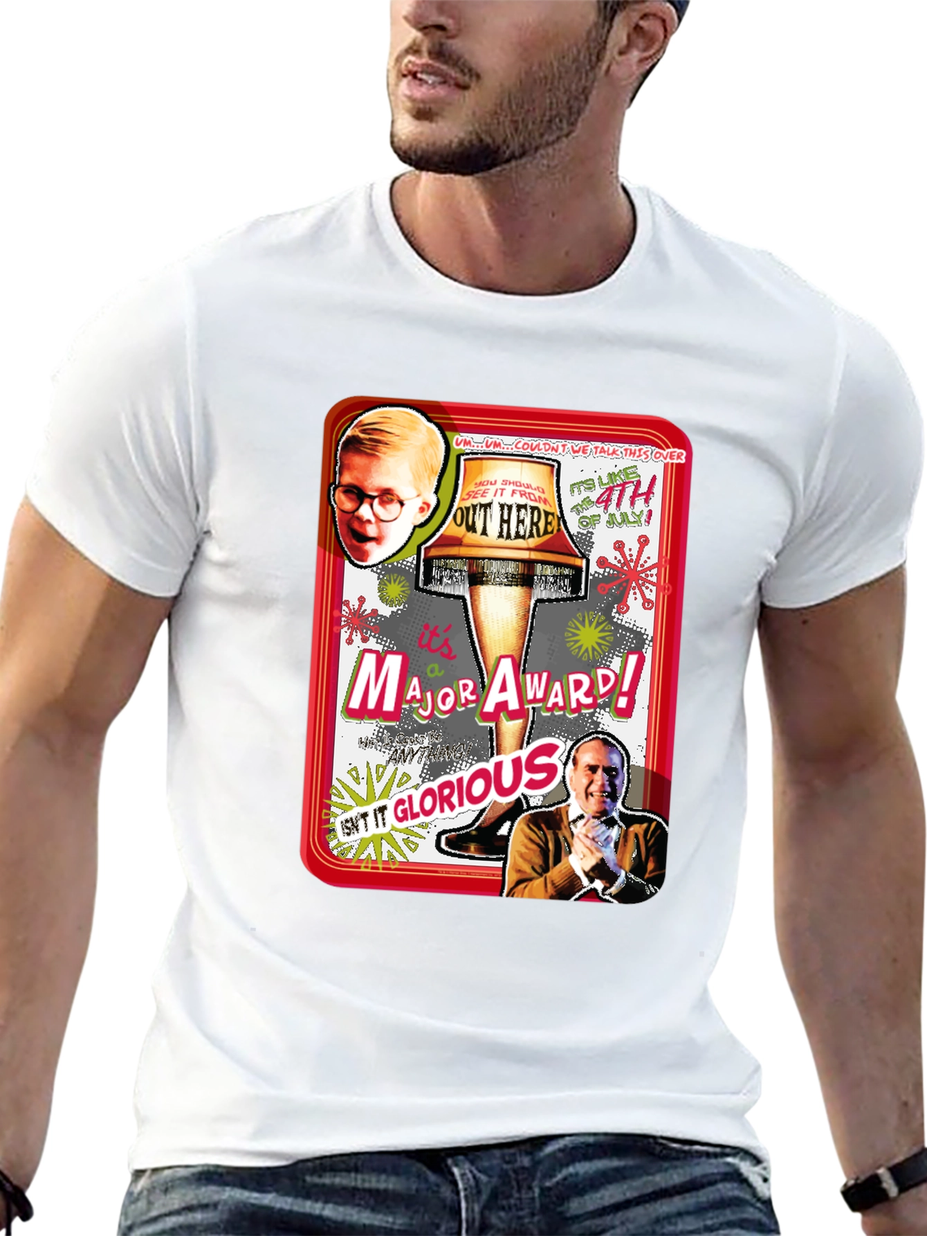 A Christmas Story Leg Lamp T-Shirt