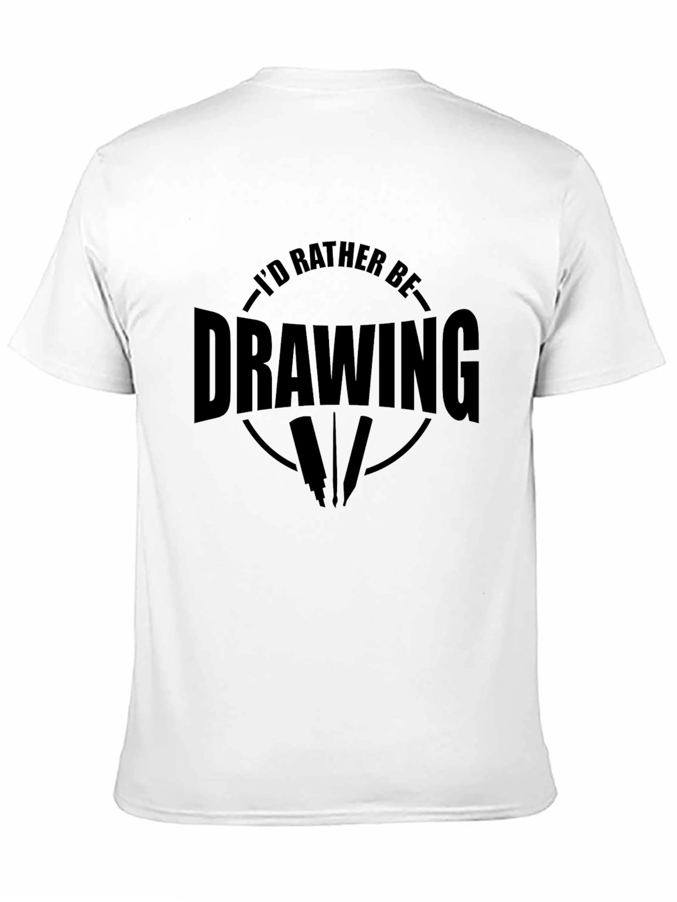 Id Rather Be Drawing T-Shirt - Artist Apparel