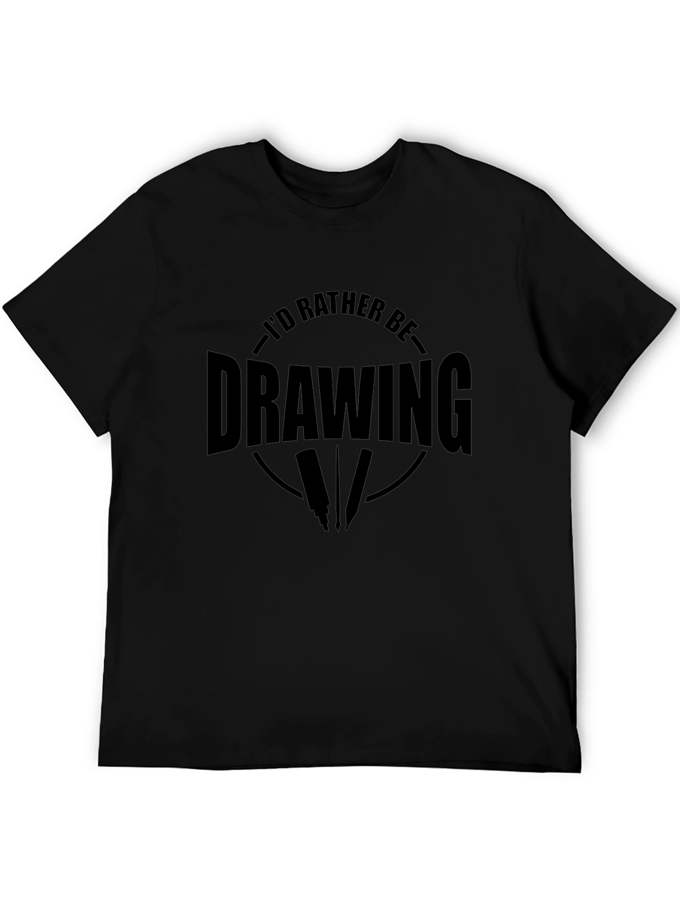 Id Rather Be Drawing T-Shirt - Artist Apparel