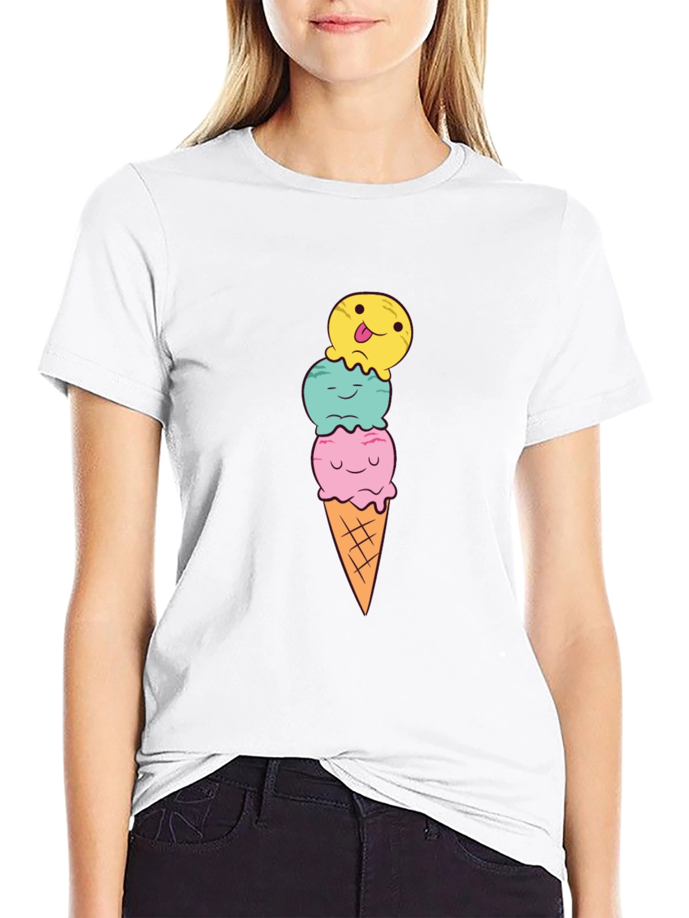 Ice Cream Cone Graphic Tee