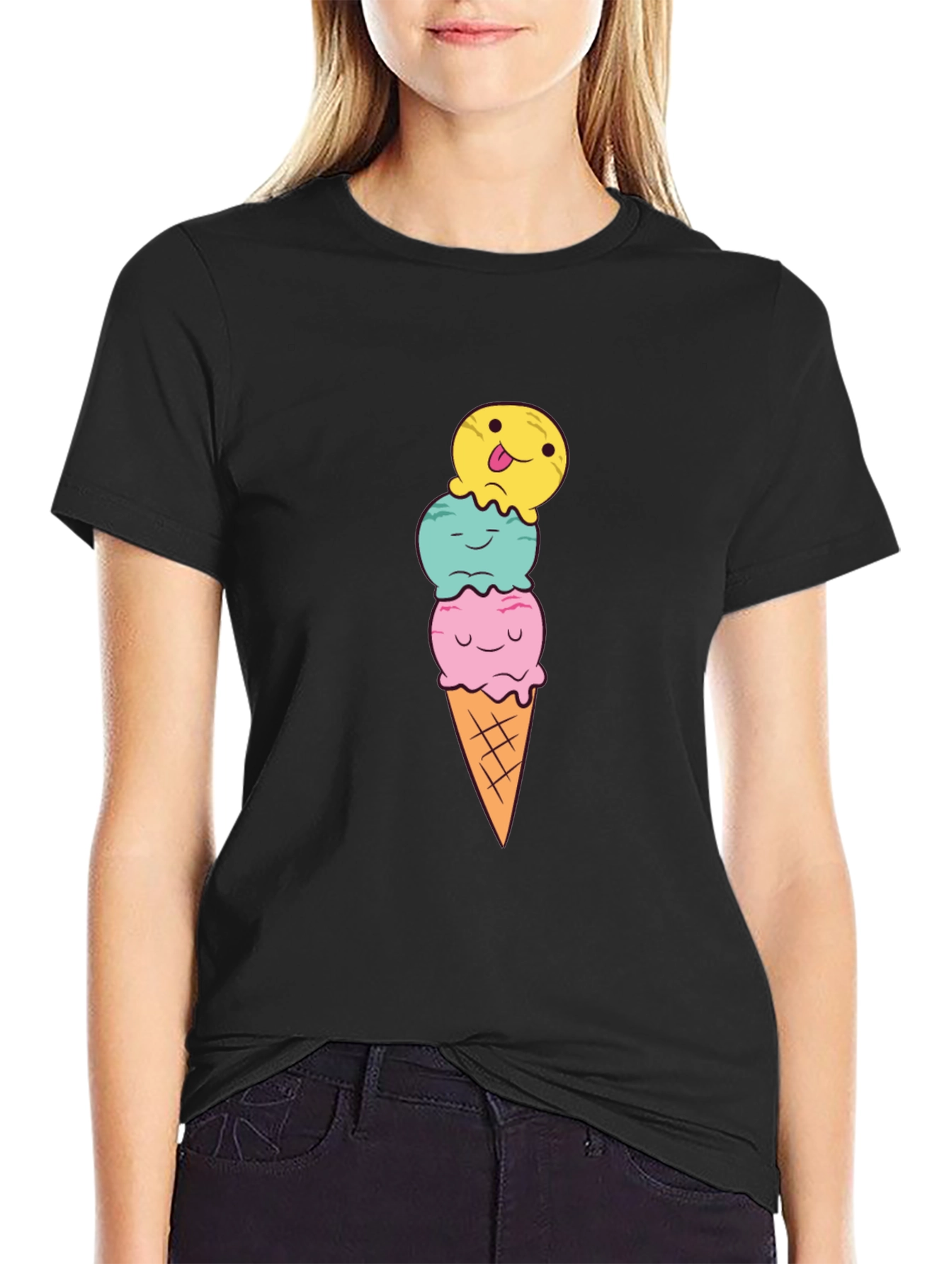 Ice Cream Cone Graphic Tee