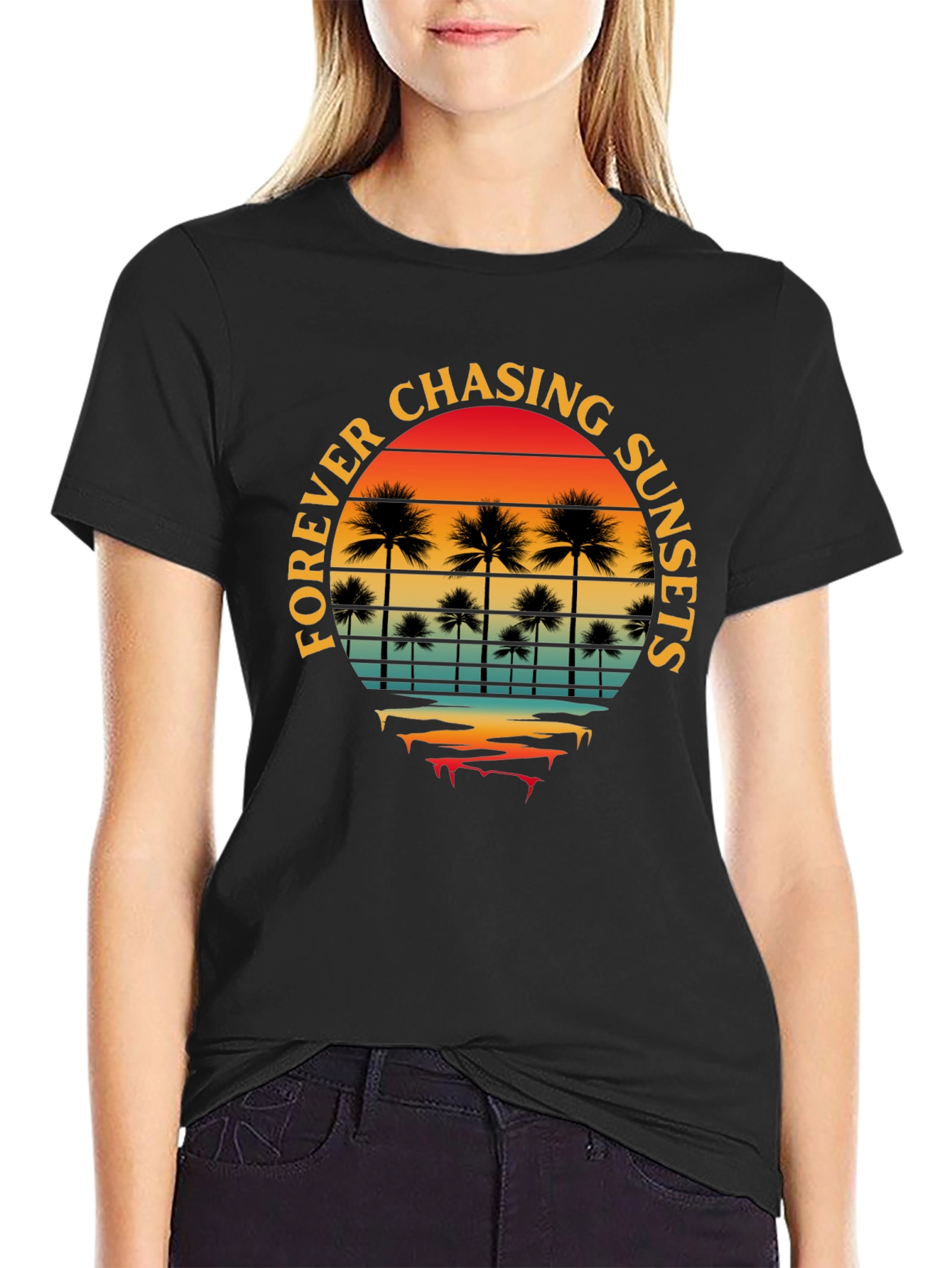 Forever Chasing Sunsets Graphic Tee