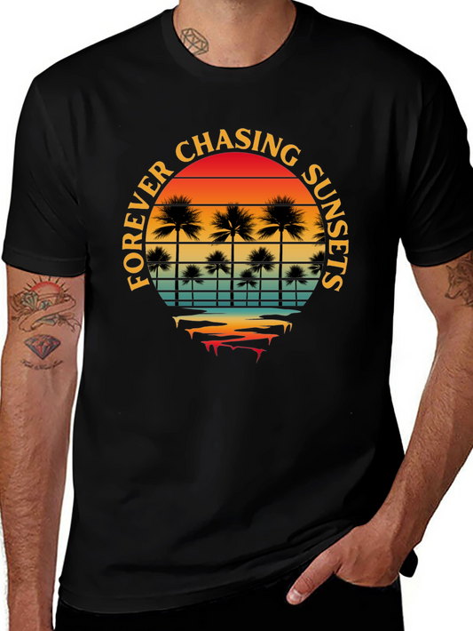 Forever Chasing Sunsets Graphic Tee