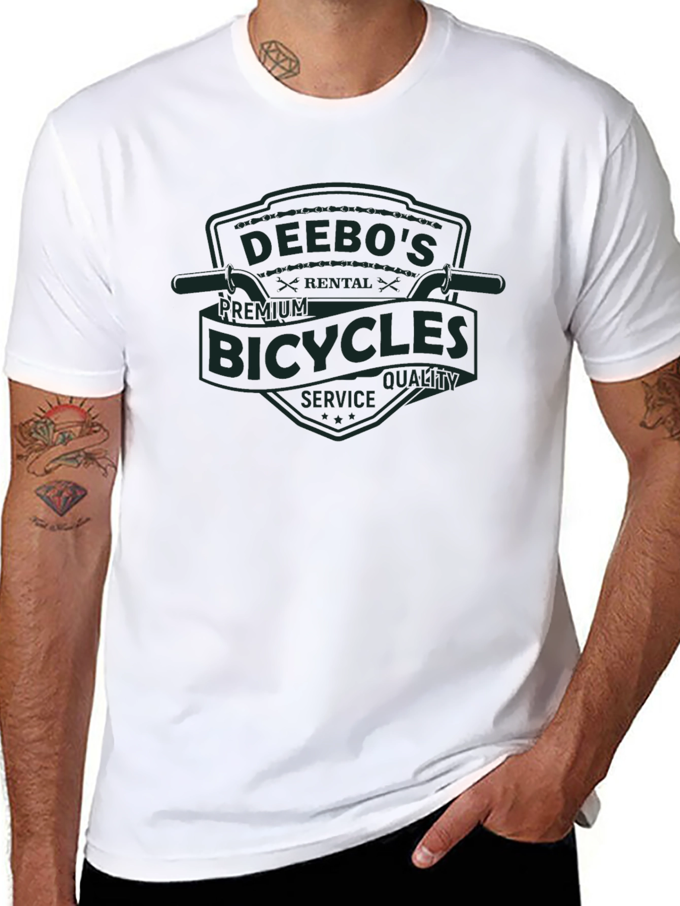 Deebos Bicycles Graphic T-Shirt - Premium Quality