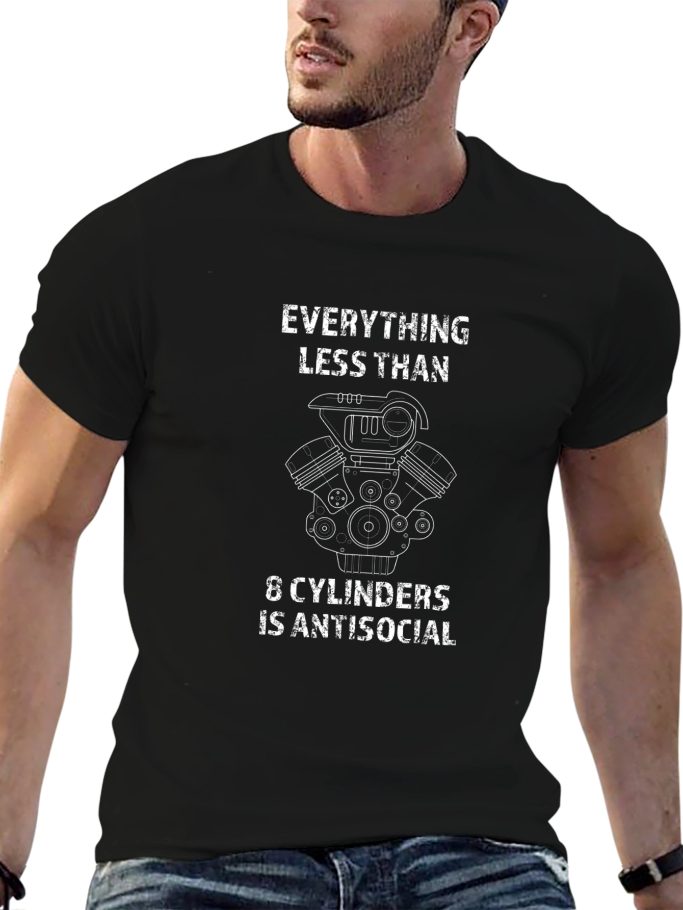Everything Less Than 8 Cylinders T-Shirt